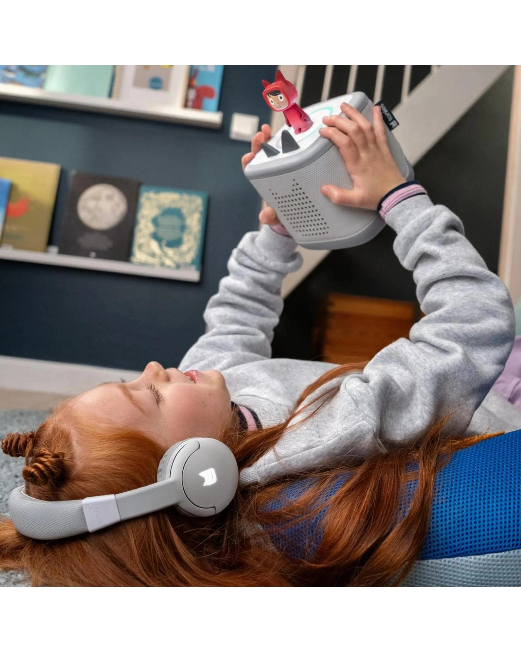 3 Tonies - Bluetooth Headphones - Moon - Grey, 3 of 7