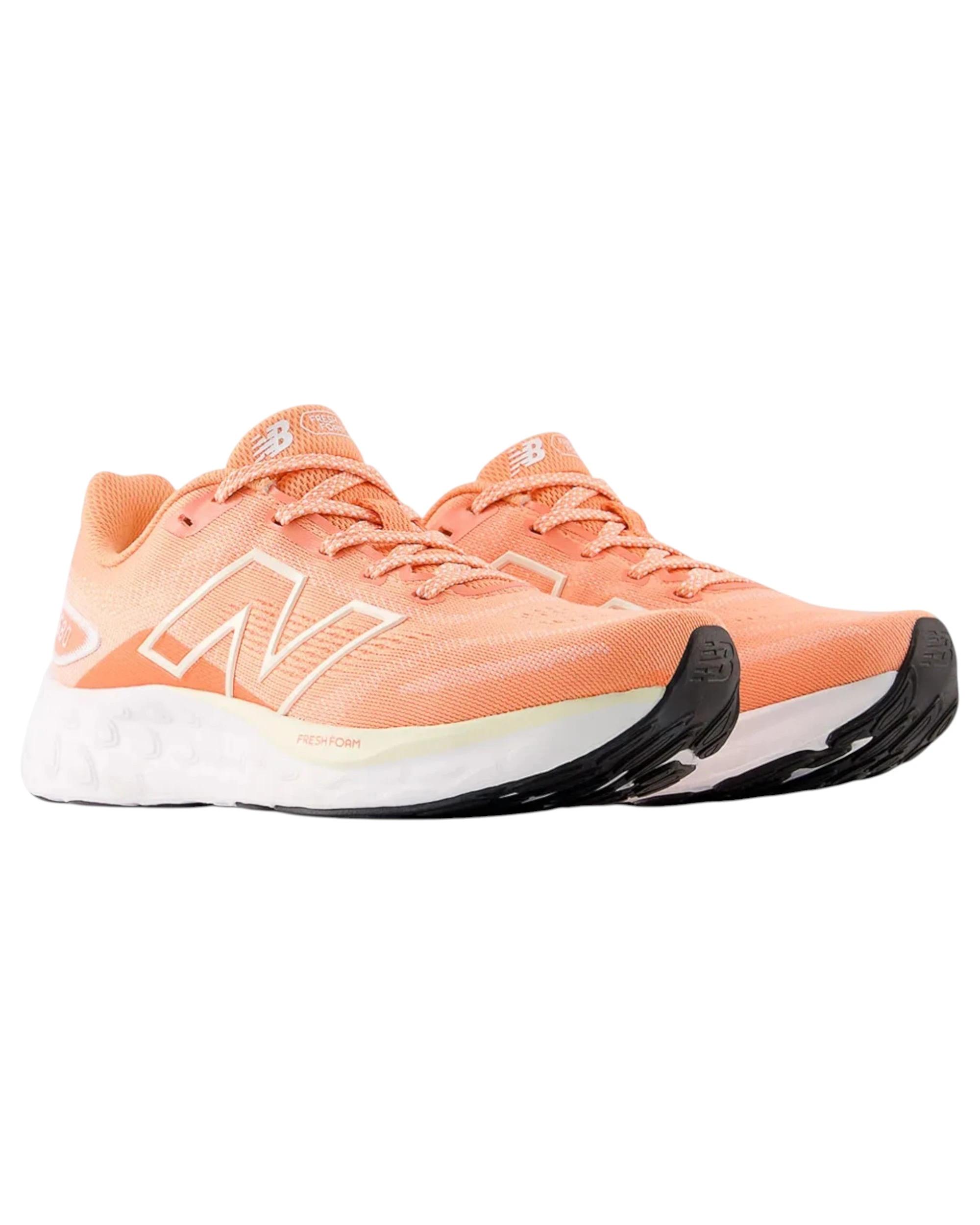5 New Balance Womens 680 Athletic Shoes ORANGE, 5 of 6
