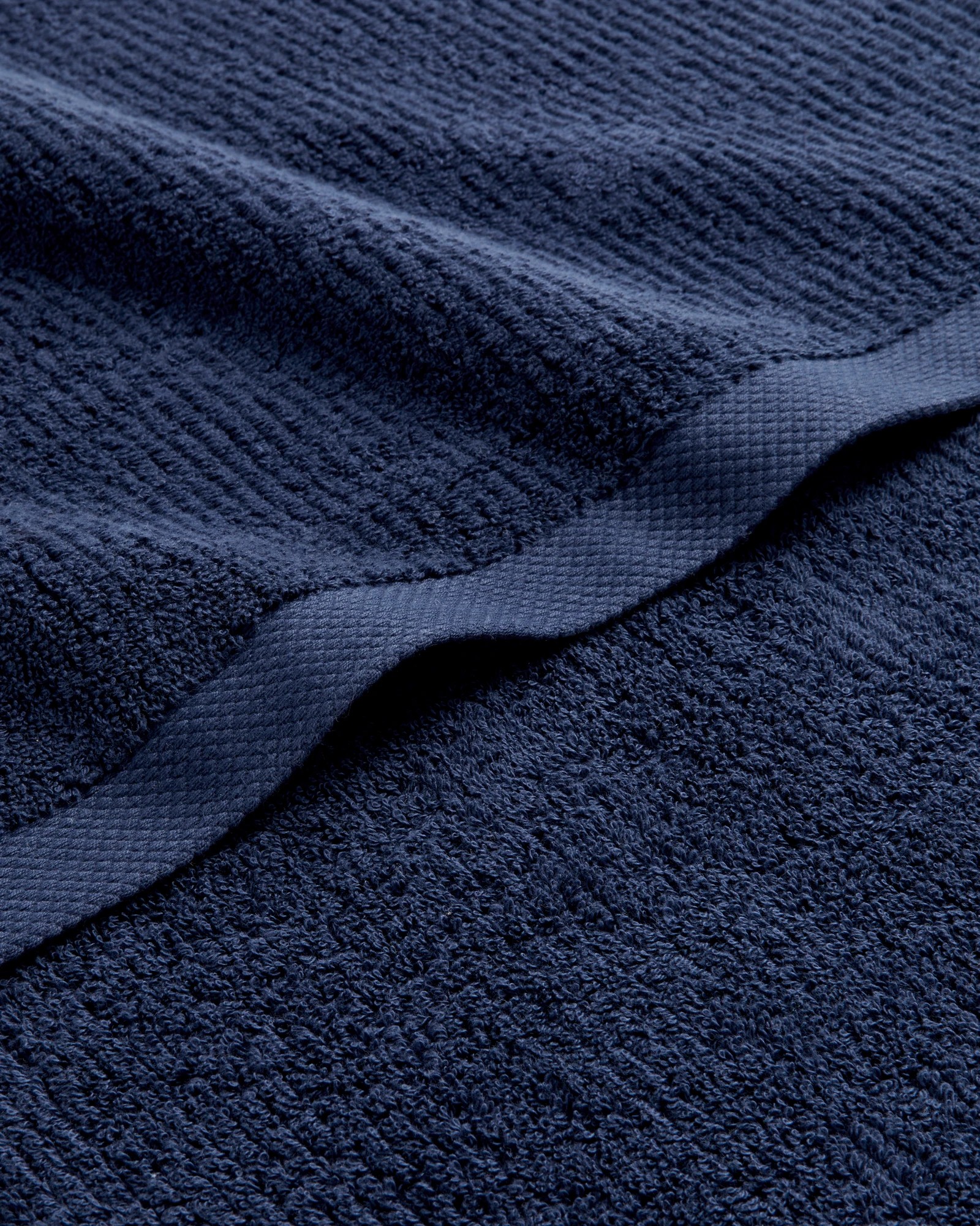 2 Target Australian Cotton Ribbed Bath Towel - Piper
 - Blue, 2 of 3