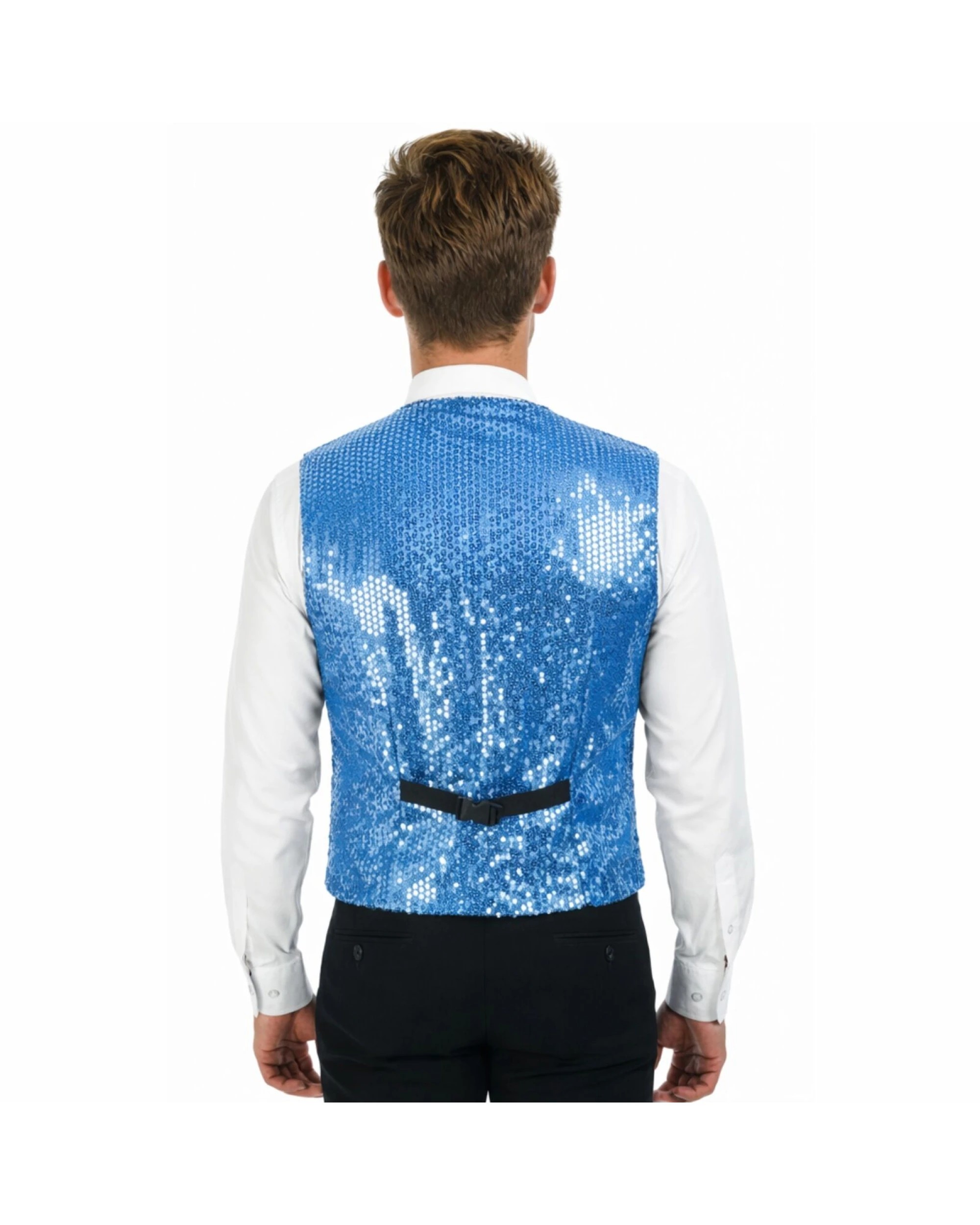 2 BR Costumes Men's Sequin Waistcoat Dance Costume, 2 of 4