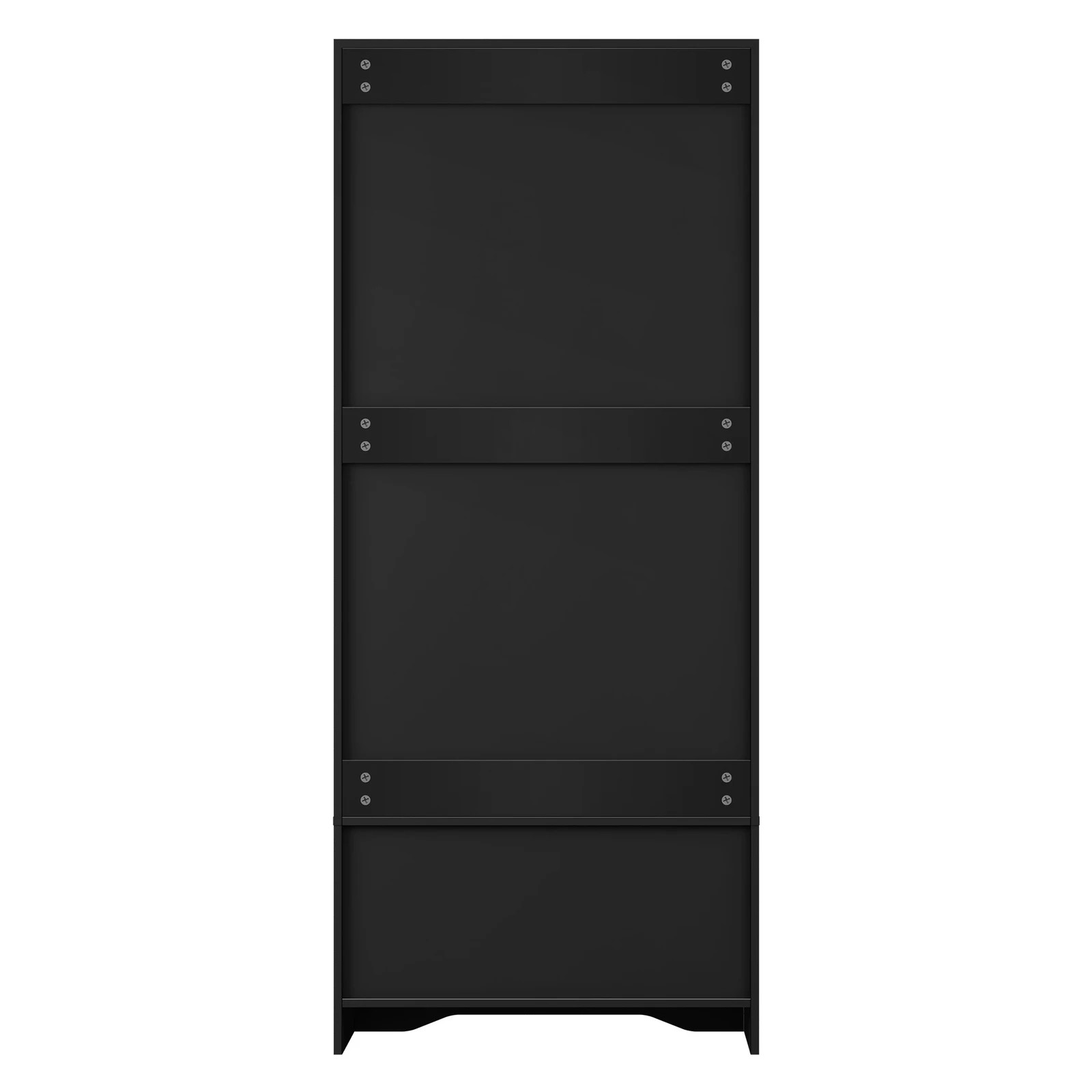 8 Alfordson Wardrobe Clothes Storage Cabinet Organizer Drawer Hanging Rod - Black, 8 of 10