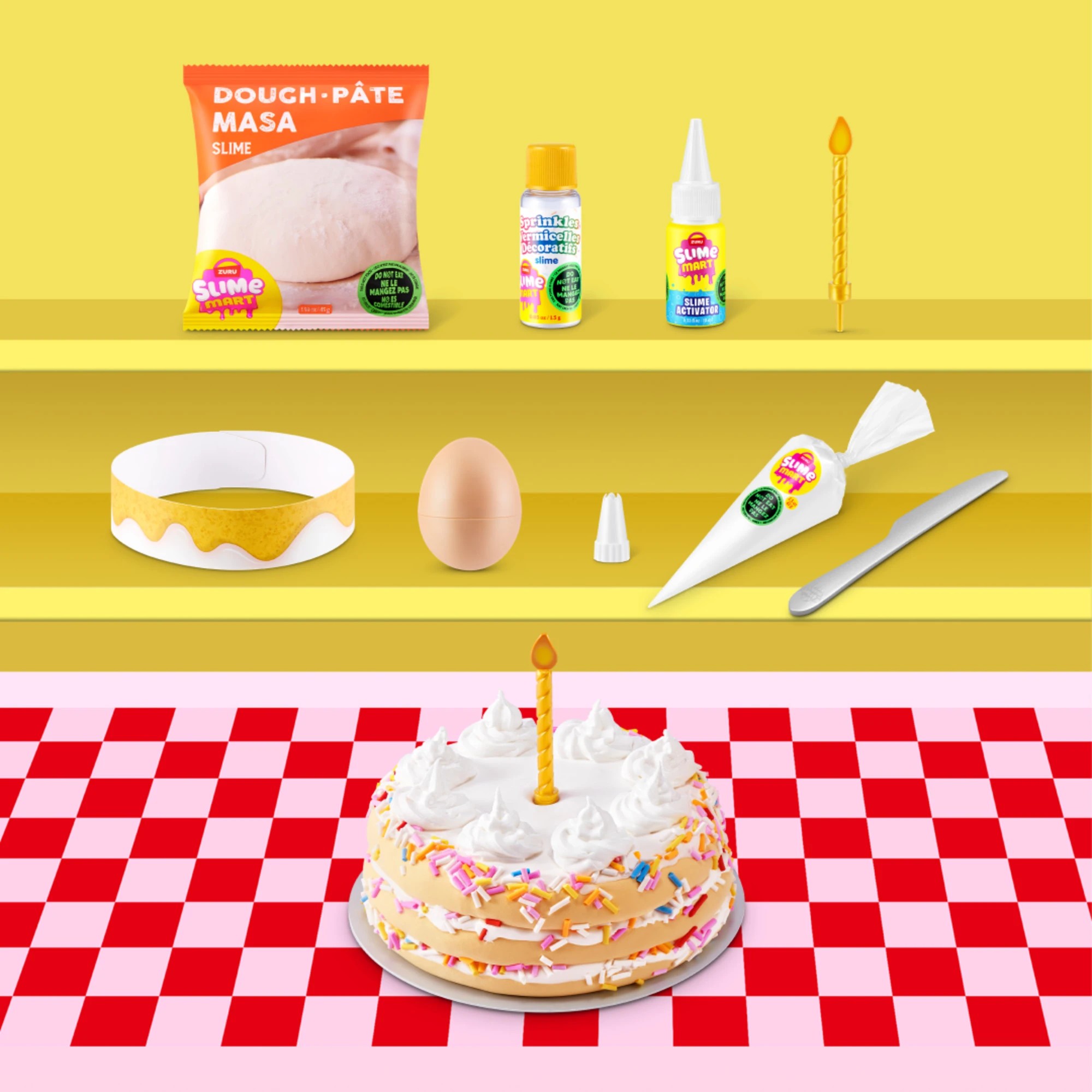 9 ZURU Slime Mart Shopping Bag - Birthday Cake, 9 of 10