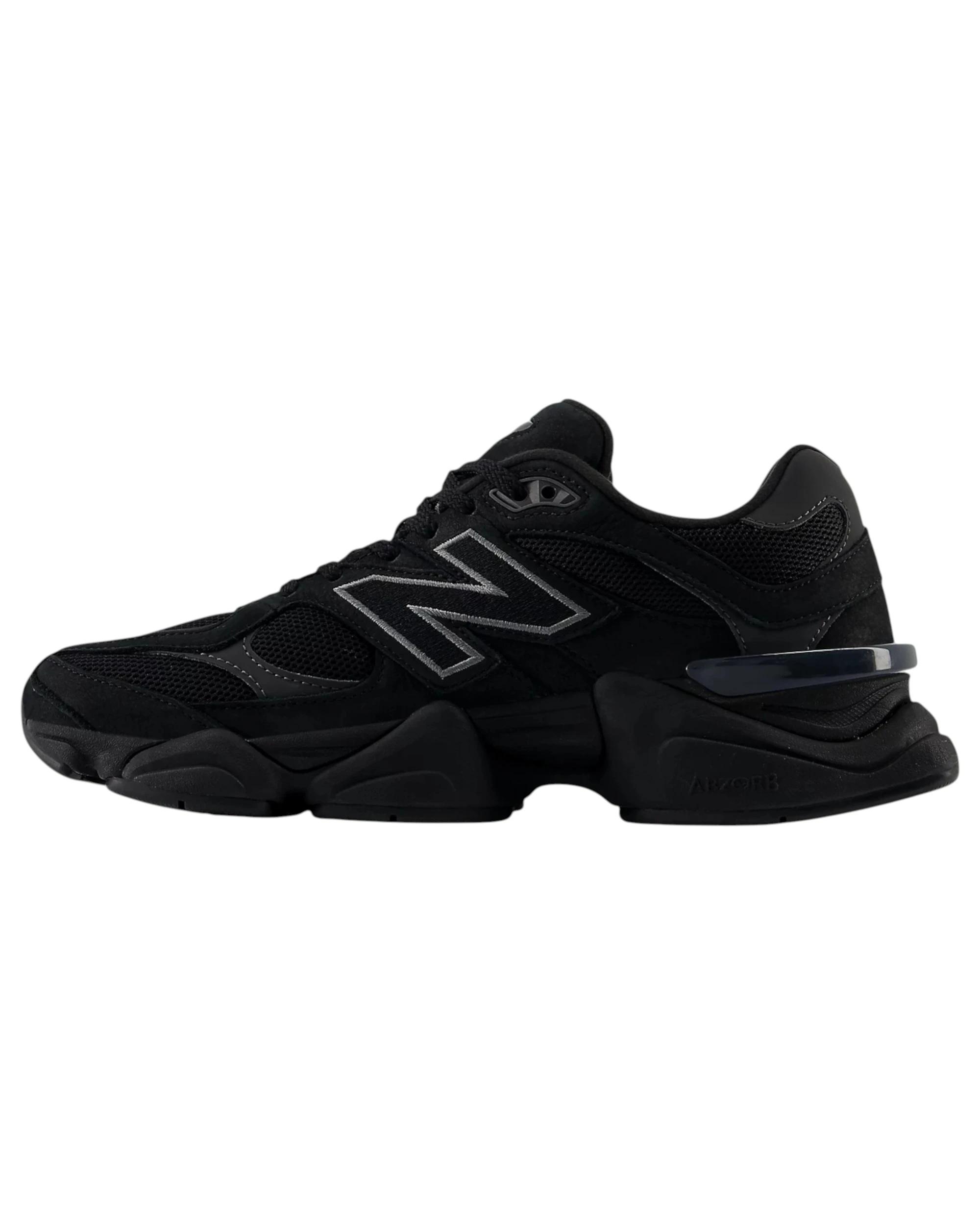 2 New Balance Mens 9060 Athletic Shoes BLACK, 2 of 6