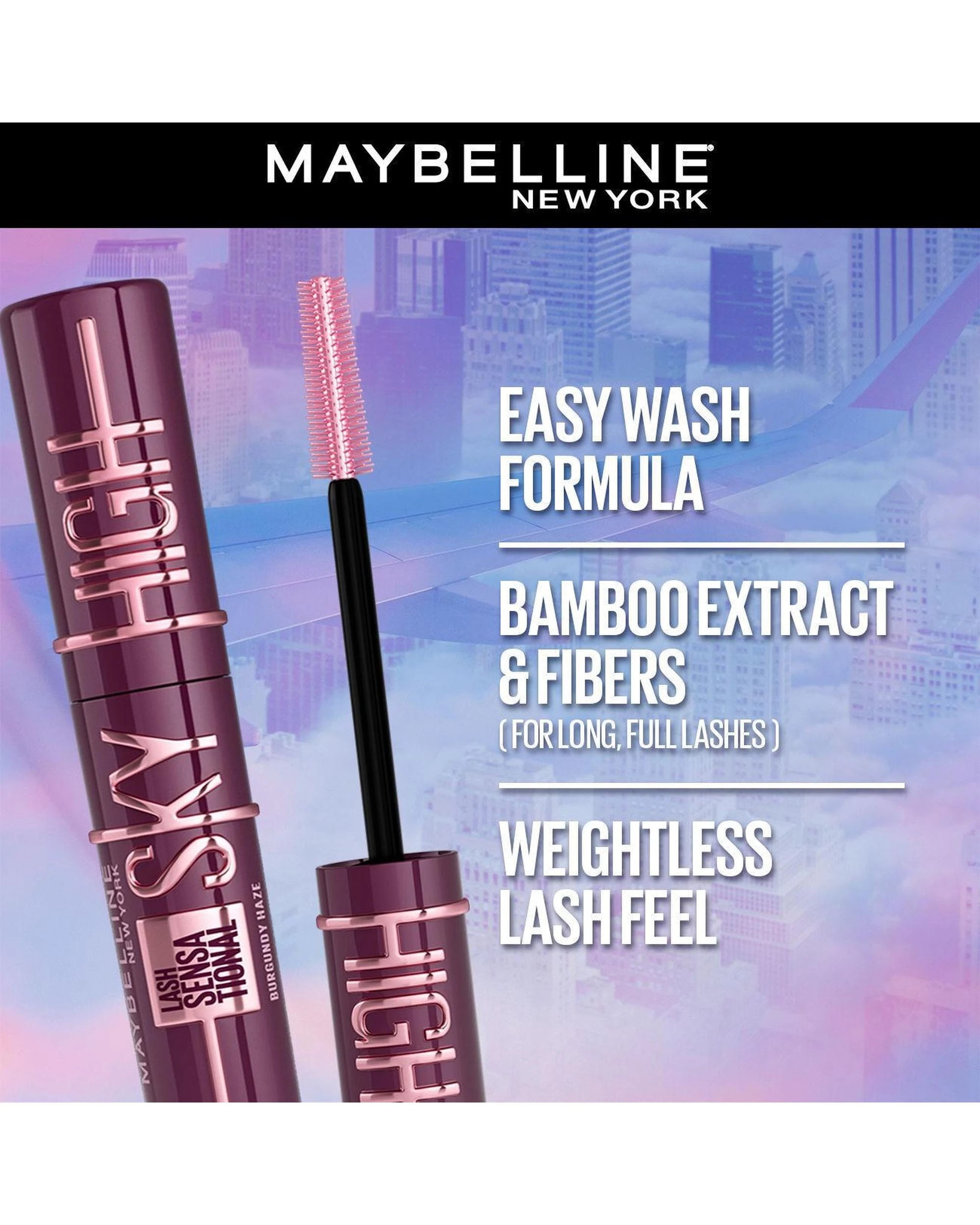 8 3 x Maybelline Sky High Lash Sensational Mascara 7.2mL - 797 Blue Mist - Blue, 8 of 8