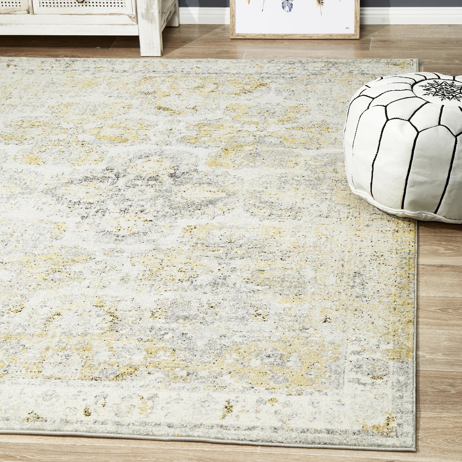 7 Common Ground Rugs Gallery 868 400x300cm - Extra Extra Large Power Loomed Pet Friendly Floor Rug - Natural, 7 of 7