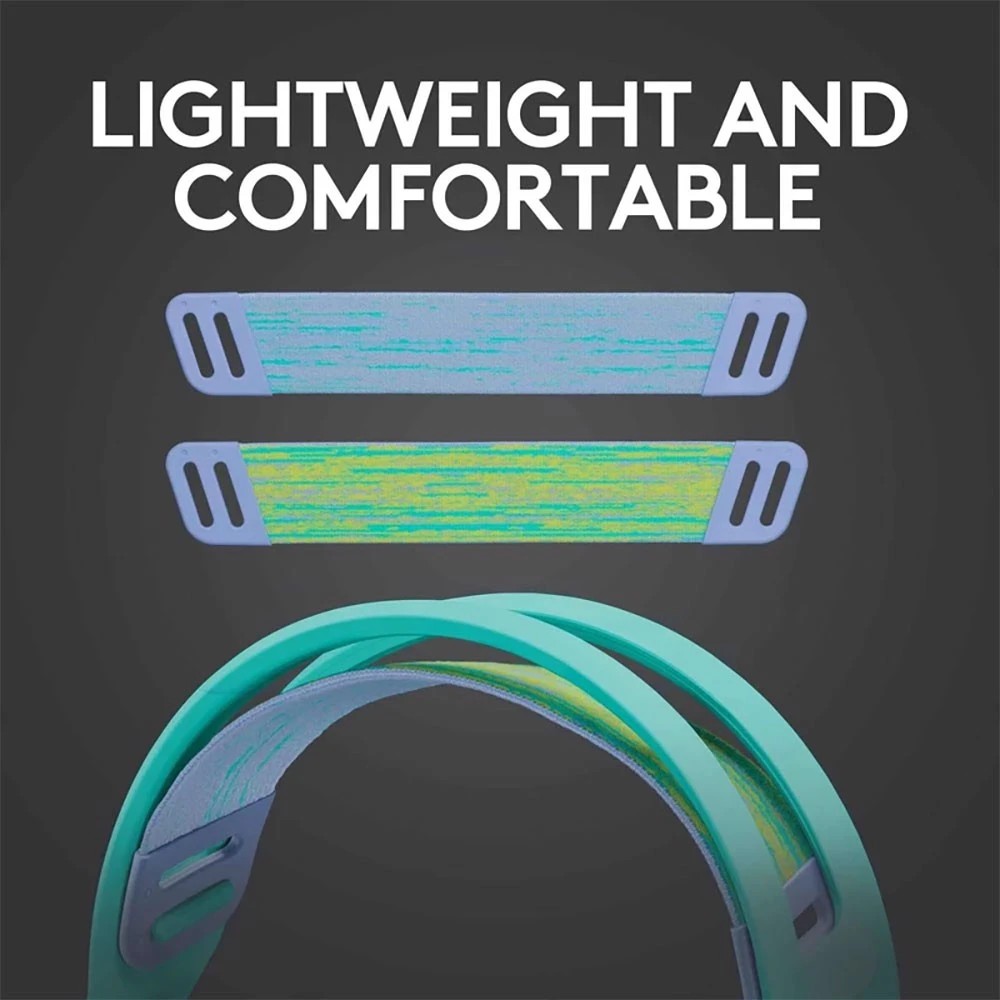 2 Logitech G335 Wired Gaming Headset - Mint
 - Multi-Coloured, 2 of 5