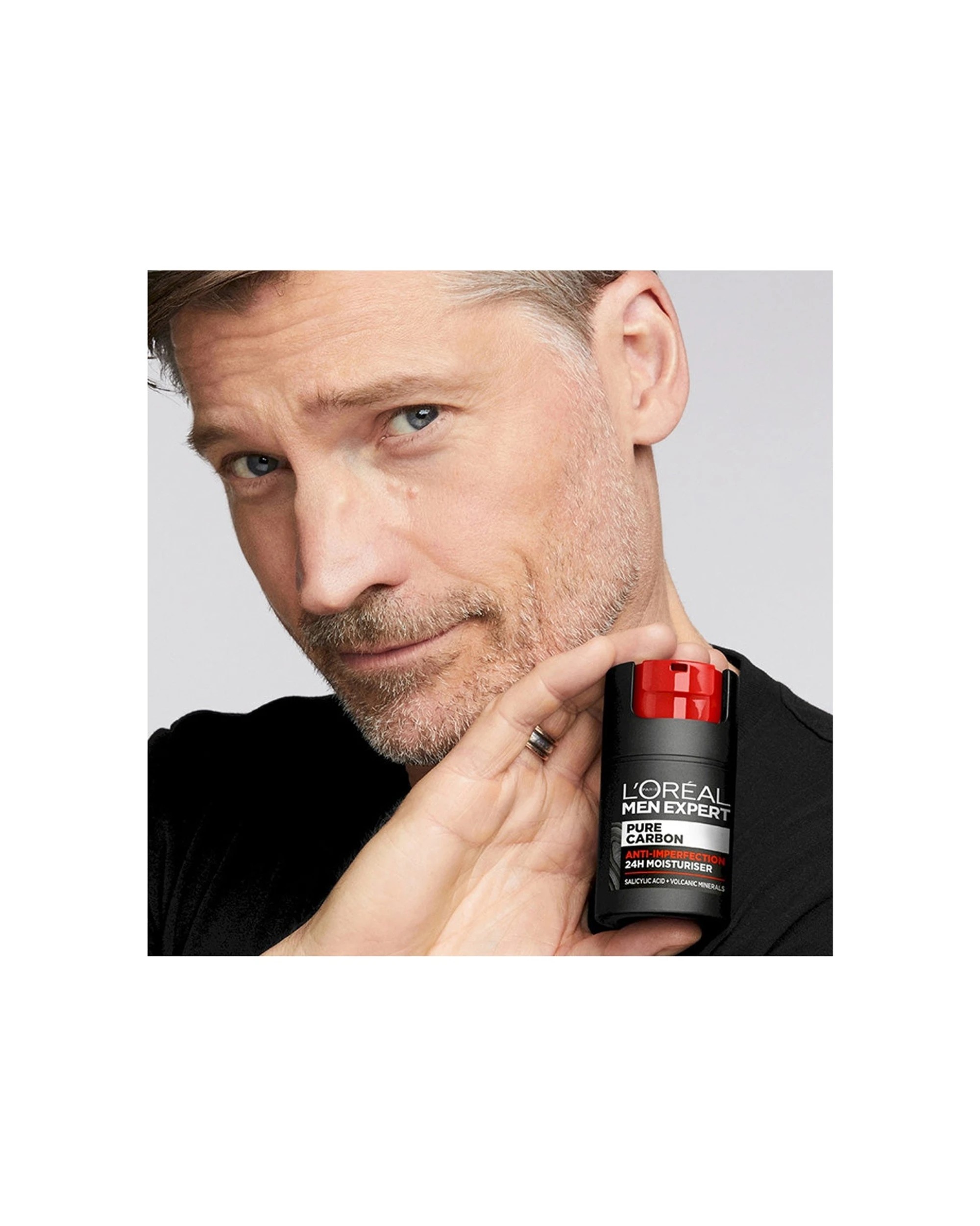 2 L'Oreal Paris Men Expert Pure Carbon Anti Imperfection Moisturiser 50ml - Black, 2 of 2