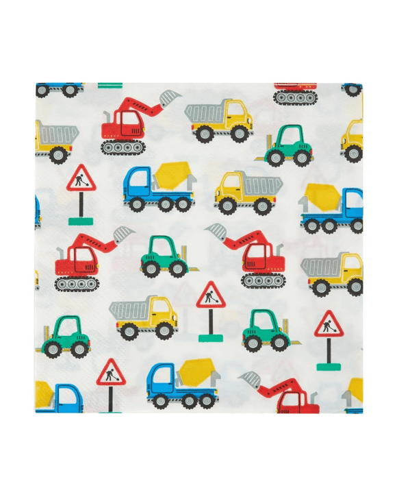 20 Piece Construction Paper Napkins