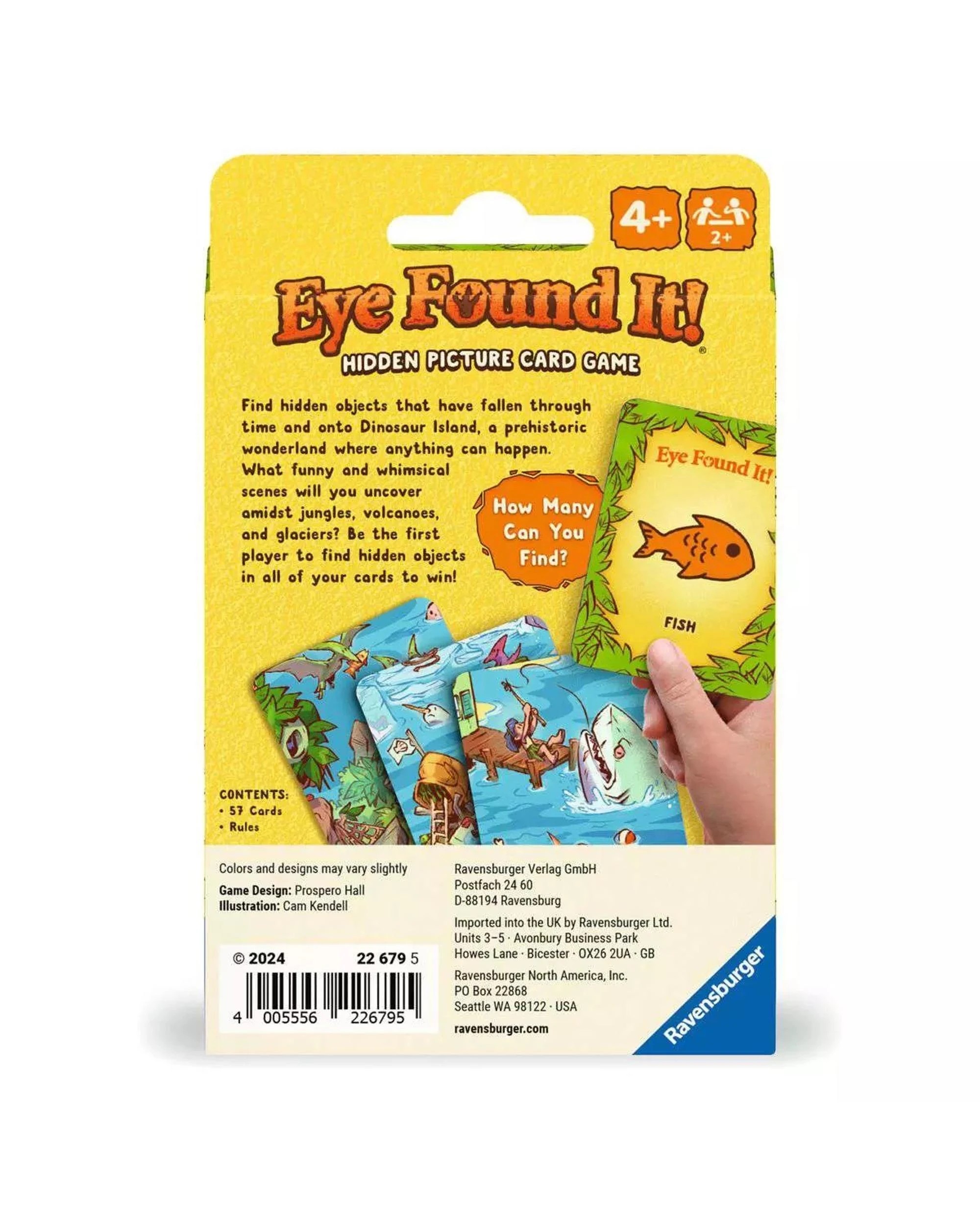 3 Ravensburger Dinosaur Eye Found It Hidden Picture Card Game, 3 of 3
