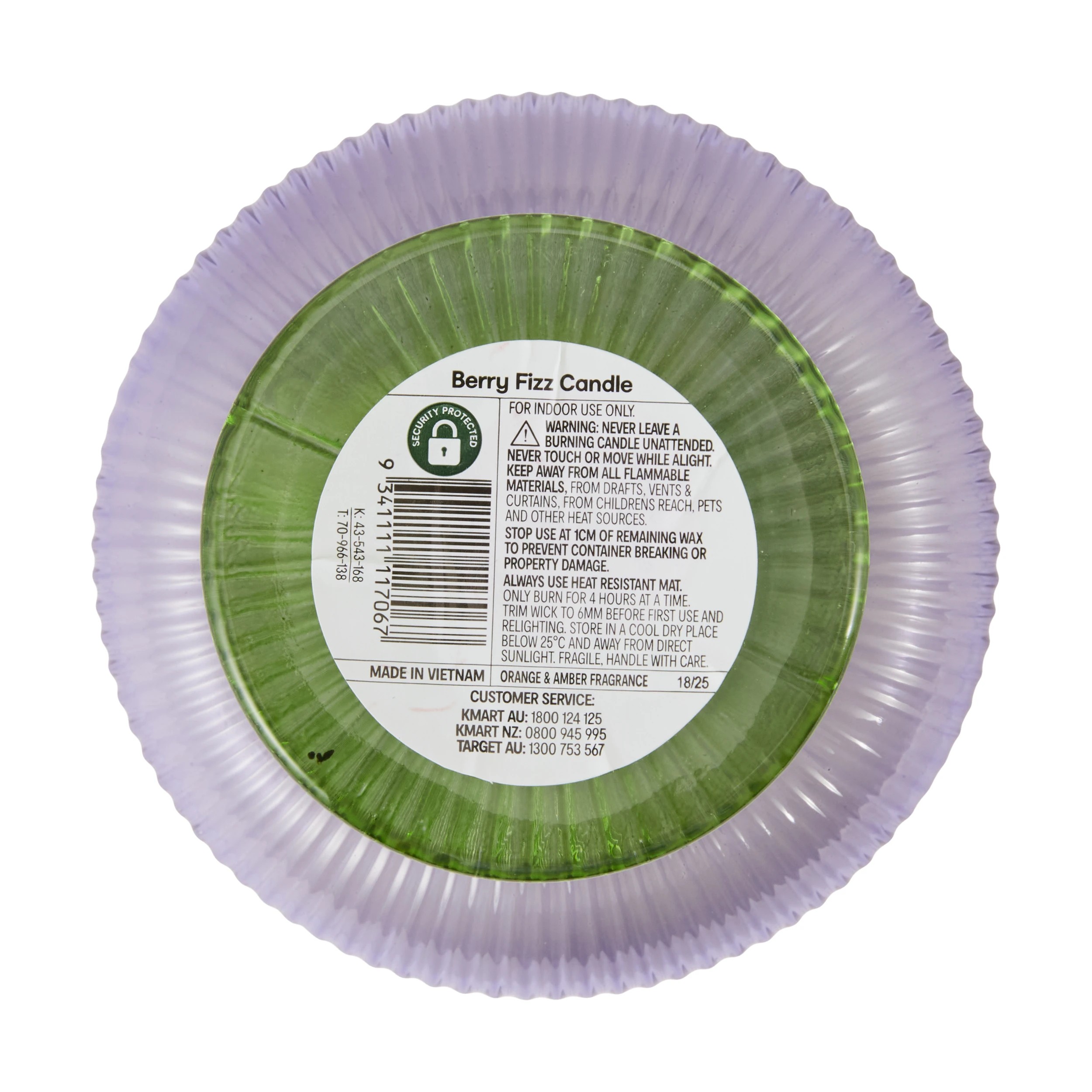 4 Berry Fizz Candle, 4 of 4