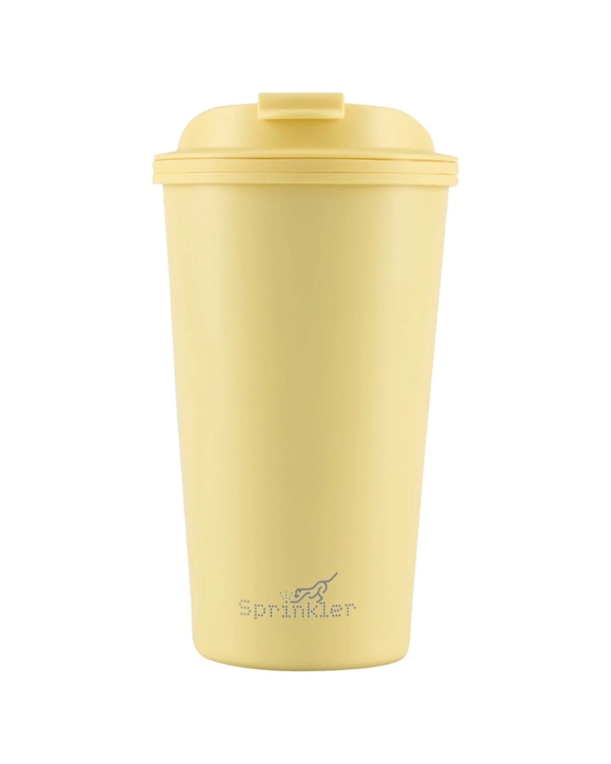 1 Sprinkler Luna Double Wall Insulated Cup 355ml Popcorn - Yellow, 1 of 3