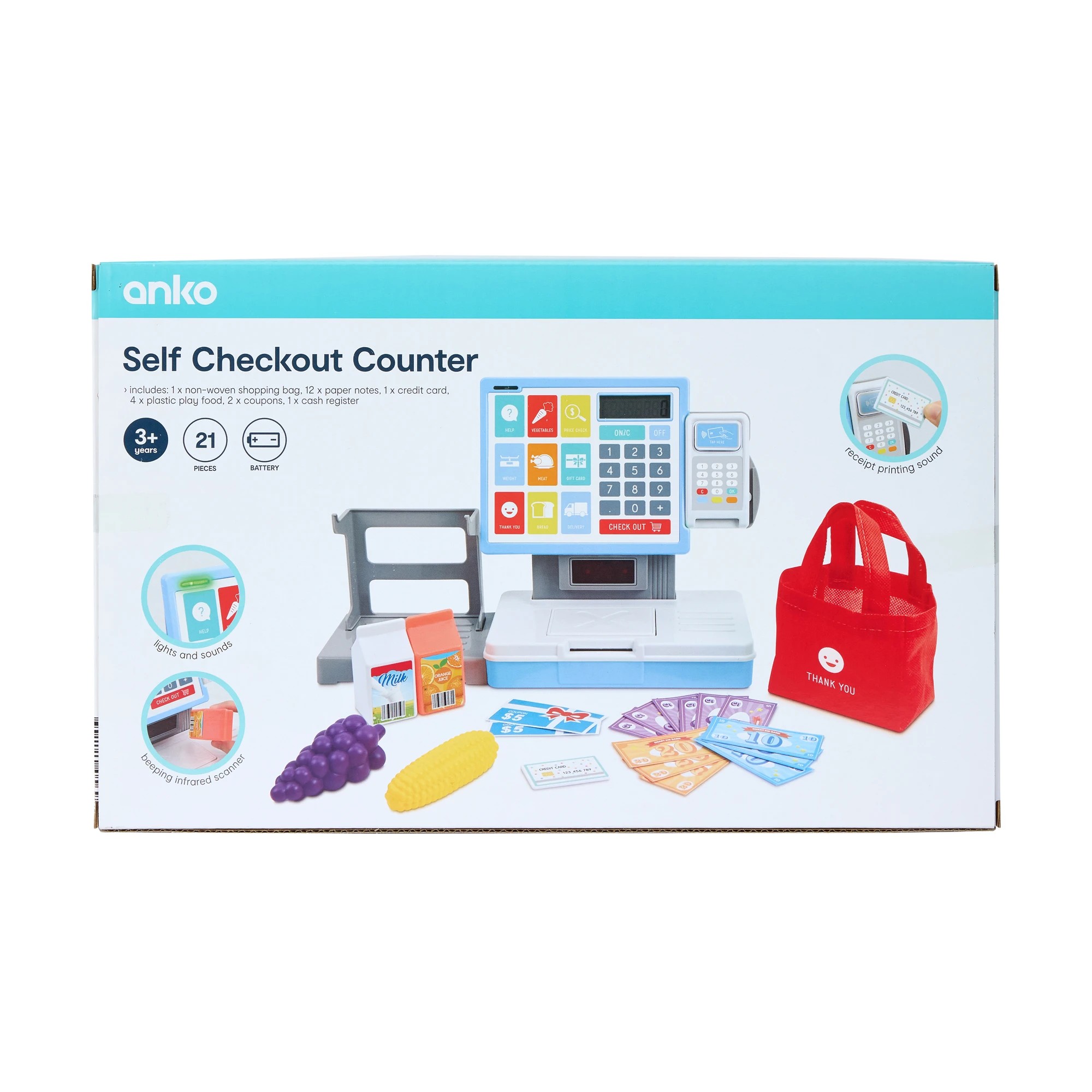 10 21 Piece Self Checkout Counter, 10 of 10