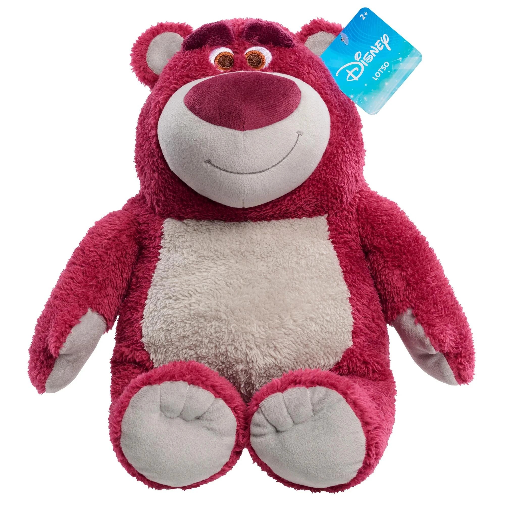 1 Disney Lotso Medium Plush Toy - Pink, 1 of 5