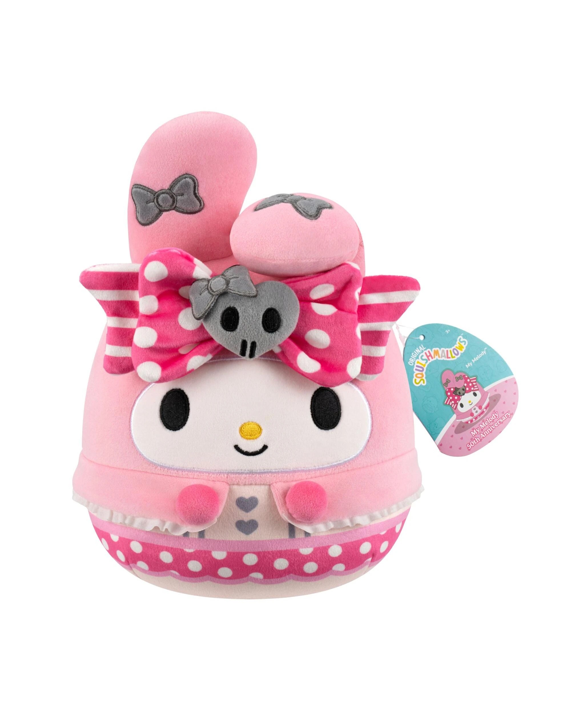 1 Squishmallows Sanrio My Melody 50th Anniversary 10 inch Plush, 1 of 3