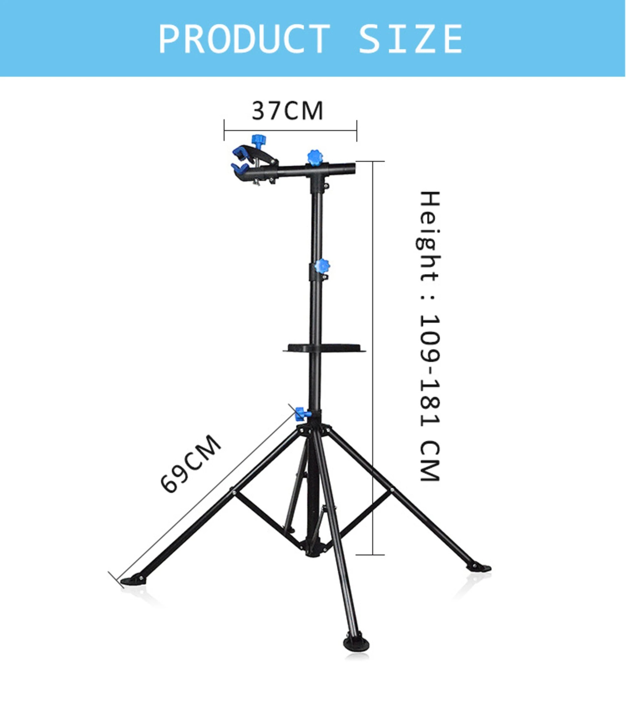 4 Elora Bicycle Bike Stand Rack Steel Mount Holder Platform Hanger Storage, 4 of 9