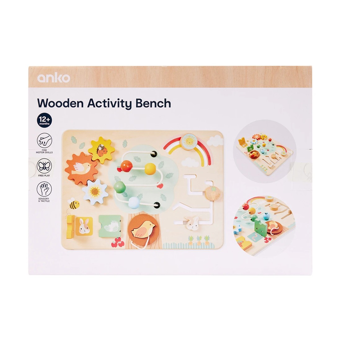 9 Wooden Activity Bench, 9 of 9