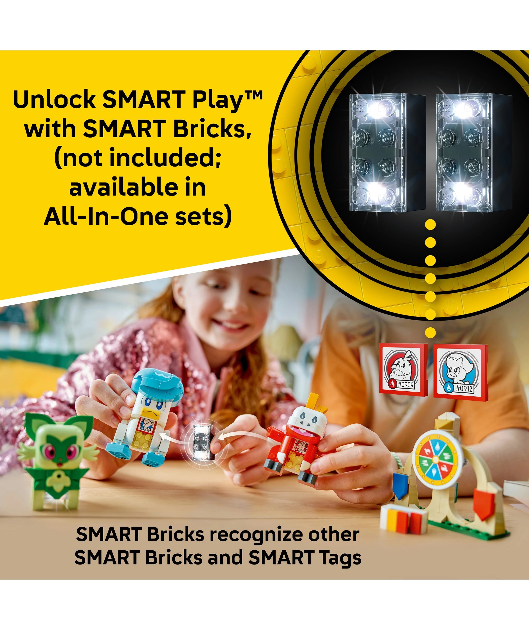 7 LEGO Pokemon SMART Play: Sprigatito, Fuecoco and Quaxly Battle 72158, 7 of 11
