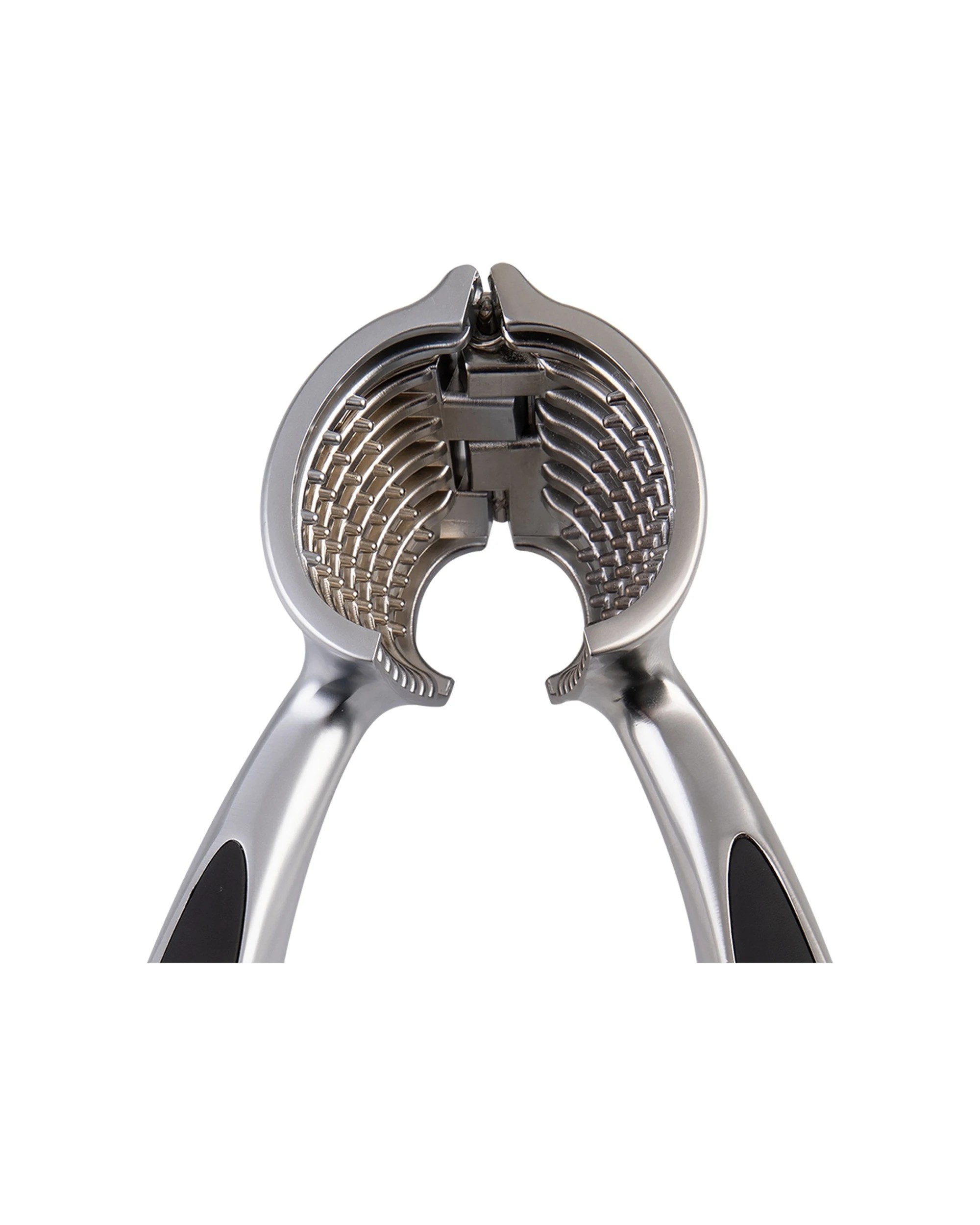 8 Appetito Conical Nut Cracker Kitchen Tool With Soft Grip Ergonomic Handle - Metallic, 8 of 8