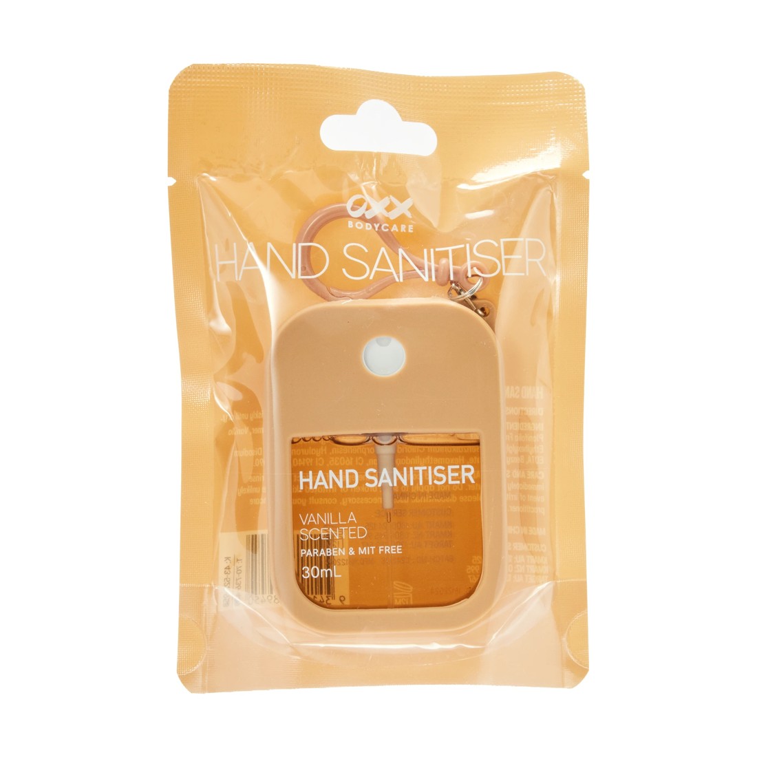 1 OXX Bodycare Hand Sanitiser 30ml - Vanilla Scented, 1 of 6