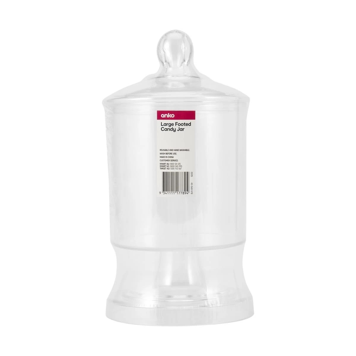 4 Large Footed Candy Jar, 4 of 4