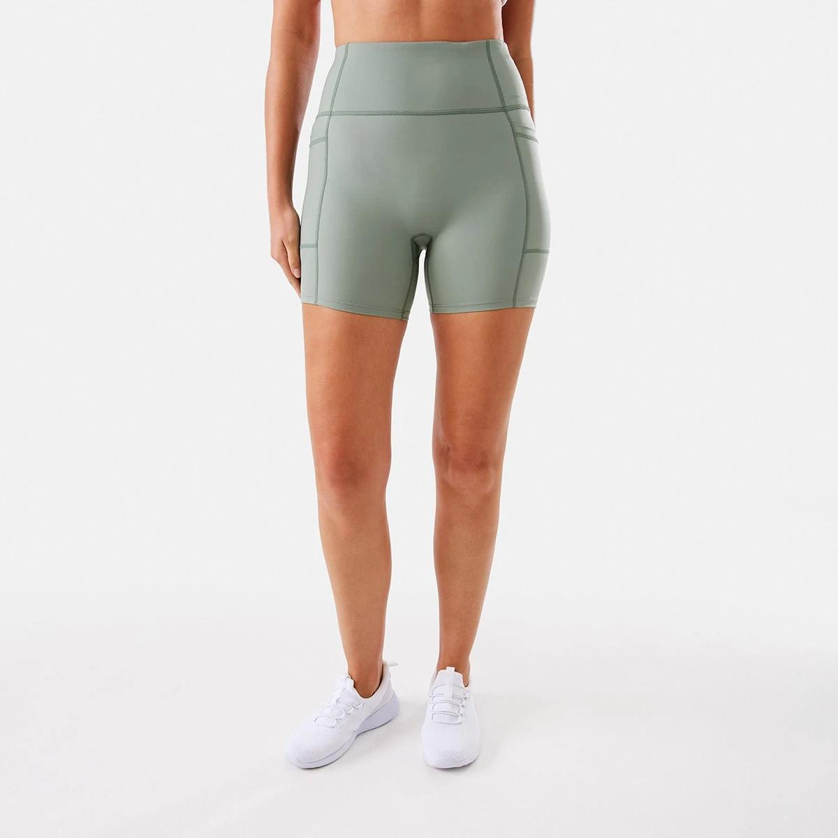 6 Active Womens Train Bike Shorts Sumer Sage, 6 of 6