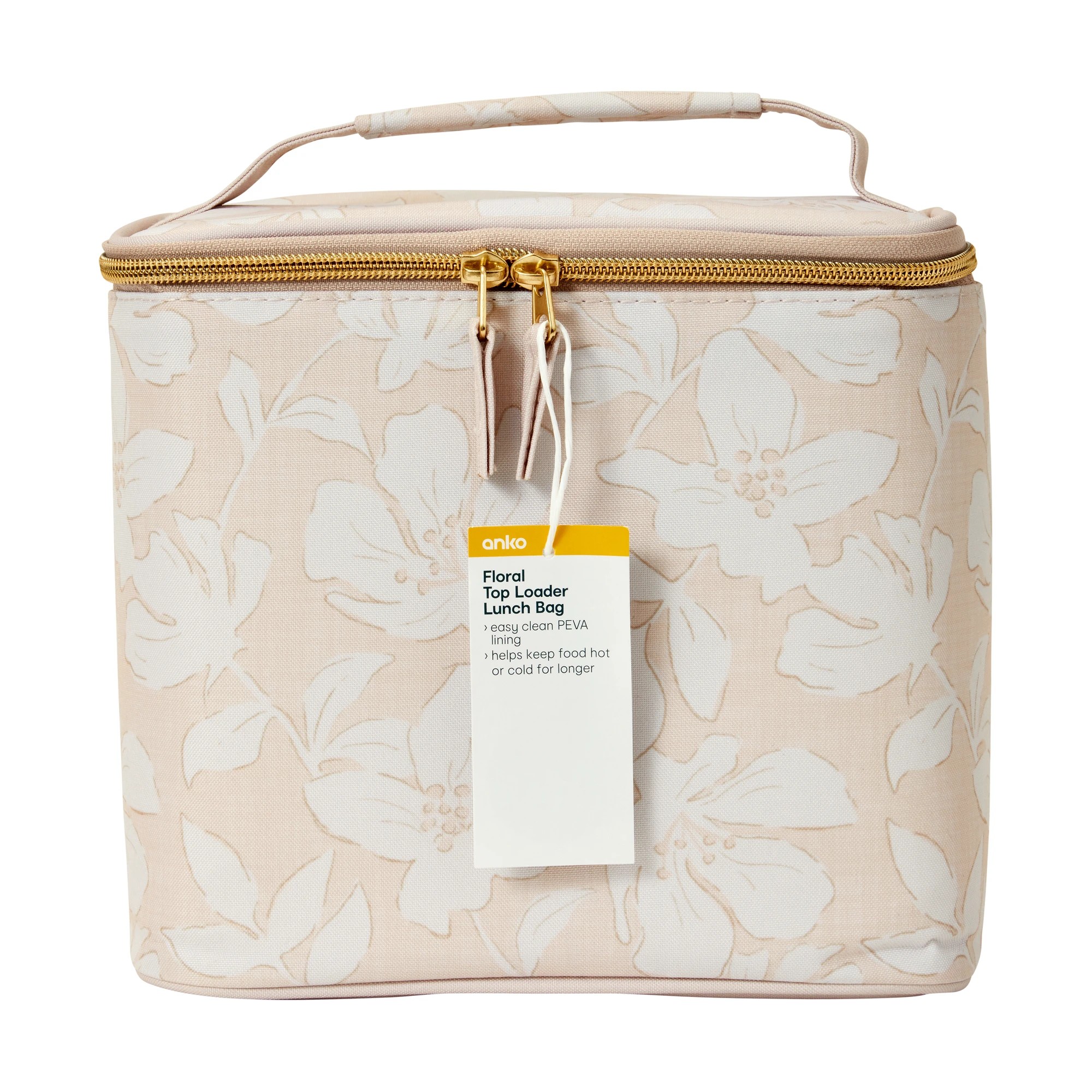 4 Floral Top Loader Lunch Bag, 4 of 5