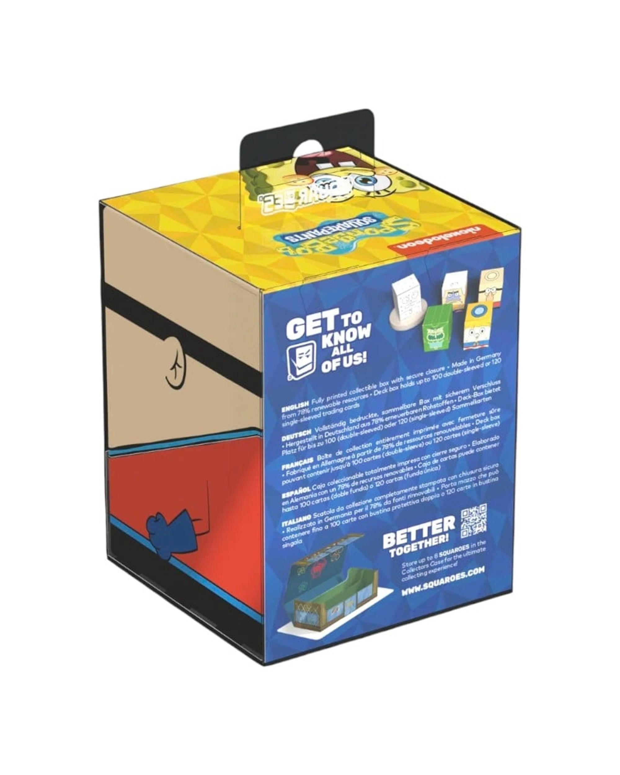 7 Ultimate Guard Squaroes Spongebob Squarepants Barnacle Boy Deck Box, 7 of 8