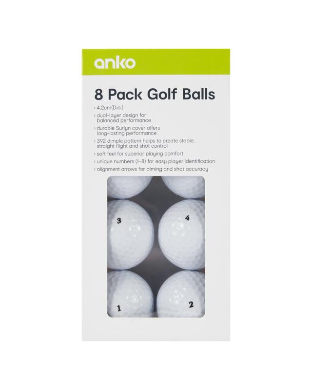 8 Pack Golf B