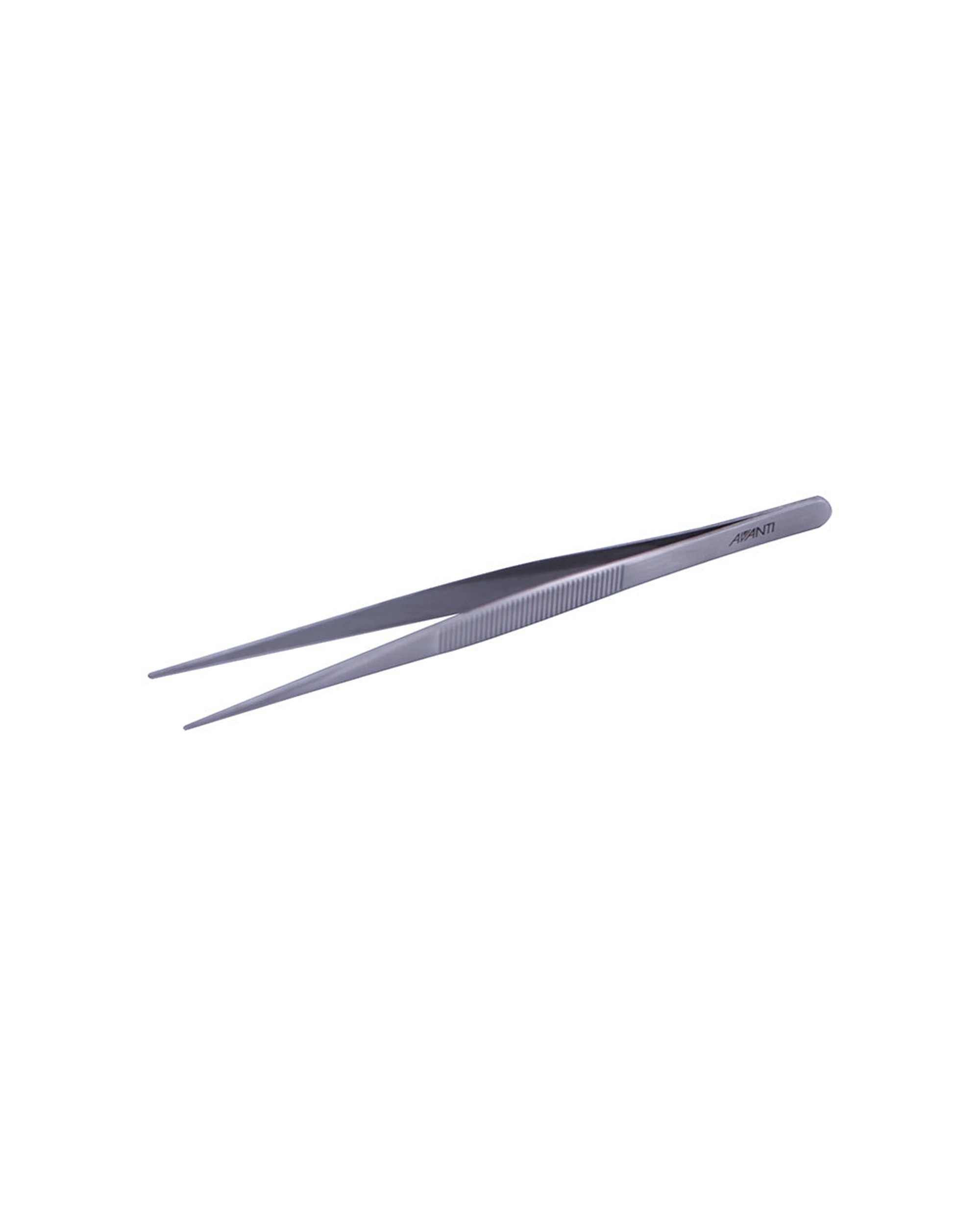 1 Avanti Plating Tweezers Set Of 3 Precision Stainless Steel Textured Grips - Silver, 1 of 4