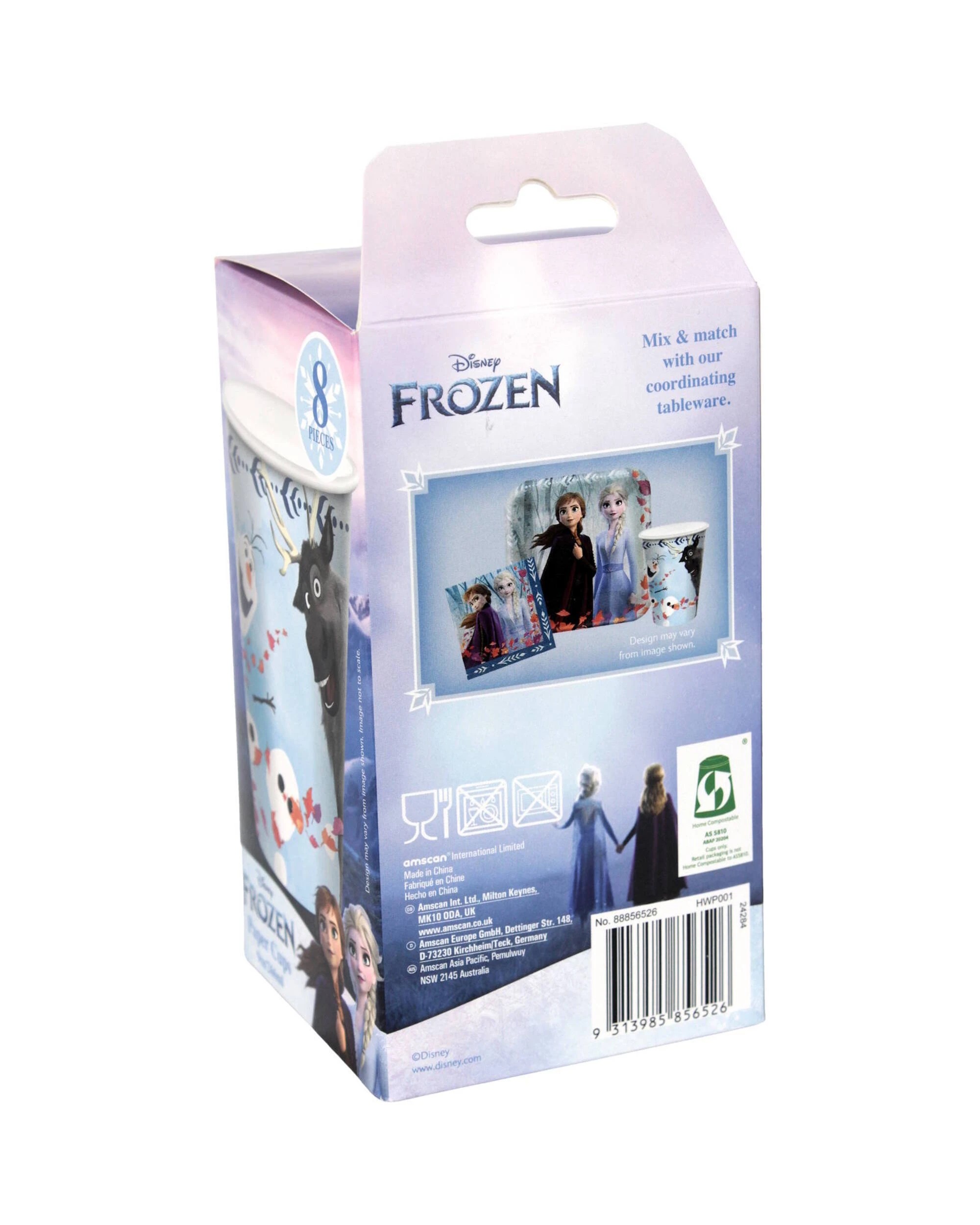 3 Disney Frozen 2 Olaf Paper Cups Pack of 8, 3 of 3