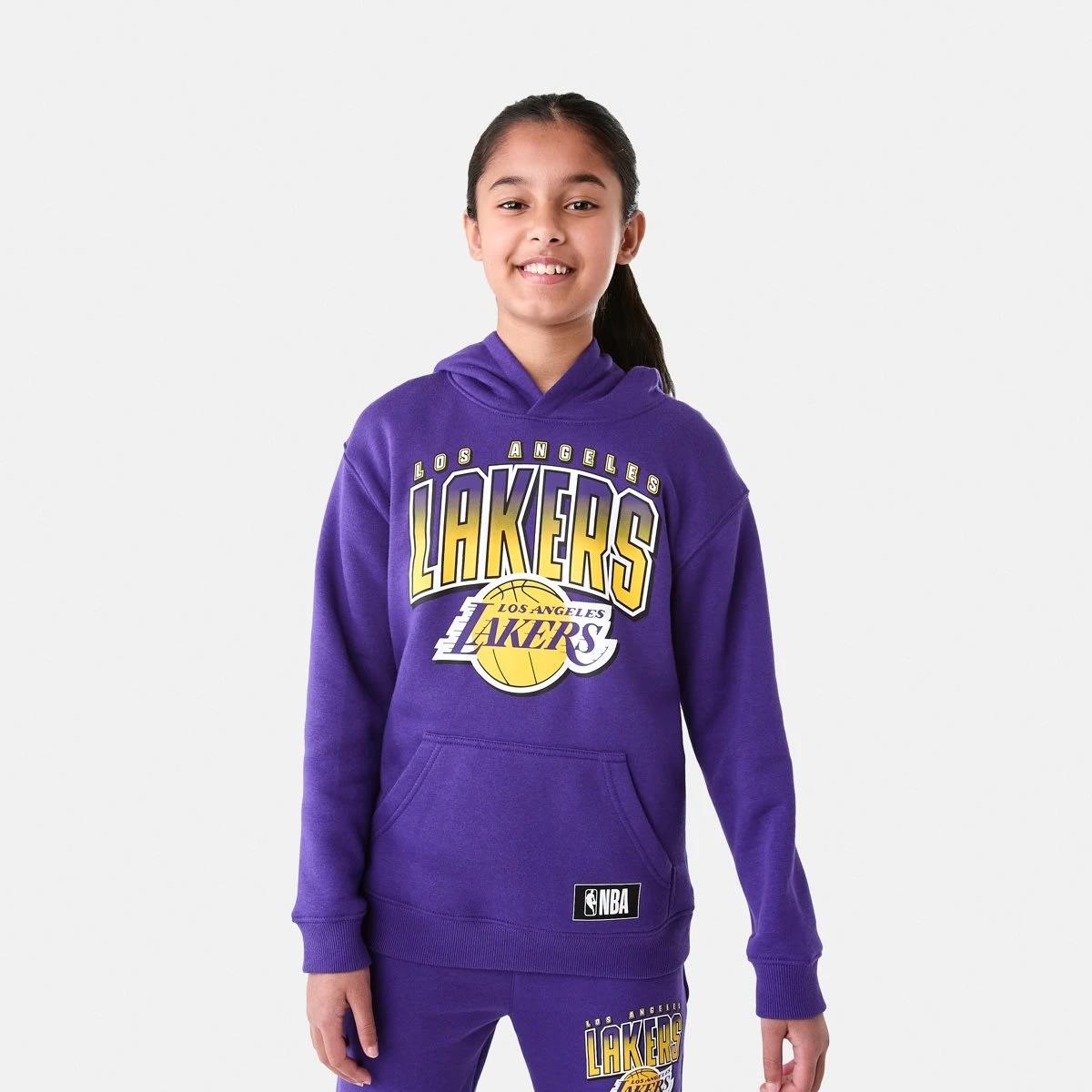 1 Official NBA Kids Hoodie Purple Lkrs 7cnz, 1 of 10