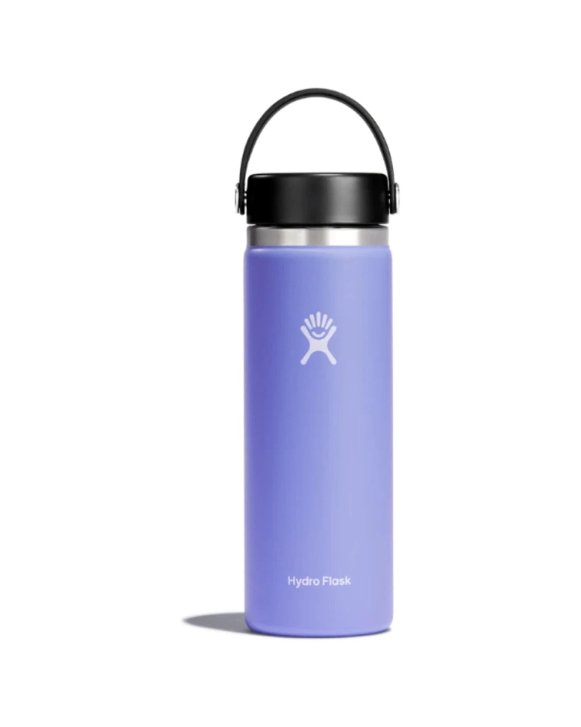 1 Hydro Flask Wide Flex Cap TempShield Insulated Leakproof Stainless Steel 20oz Lupine - Purple, 1 of 1