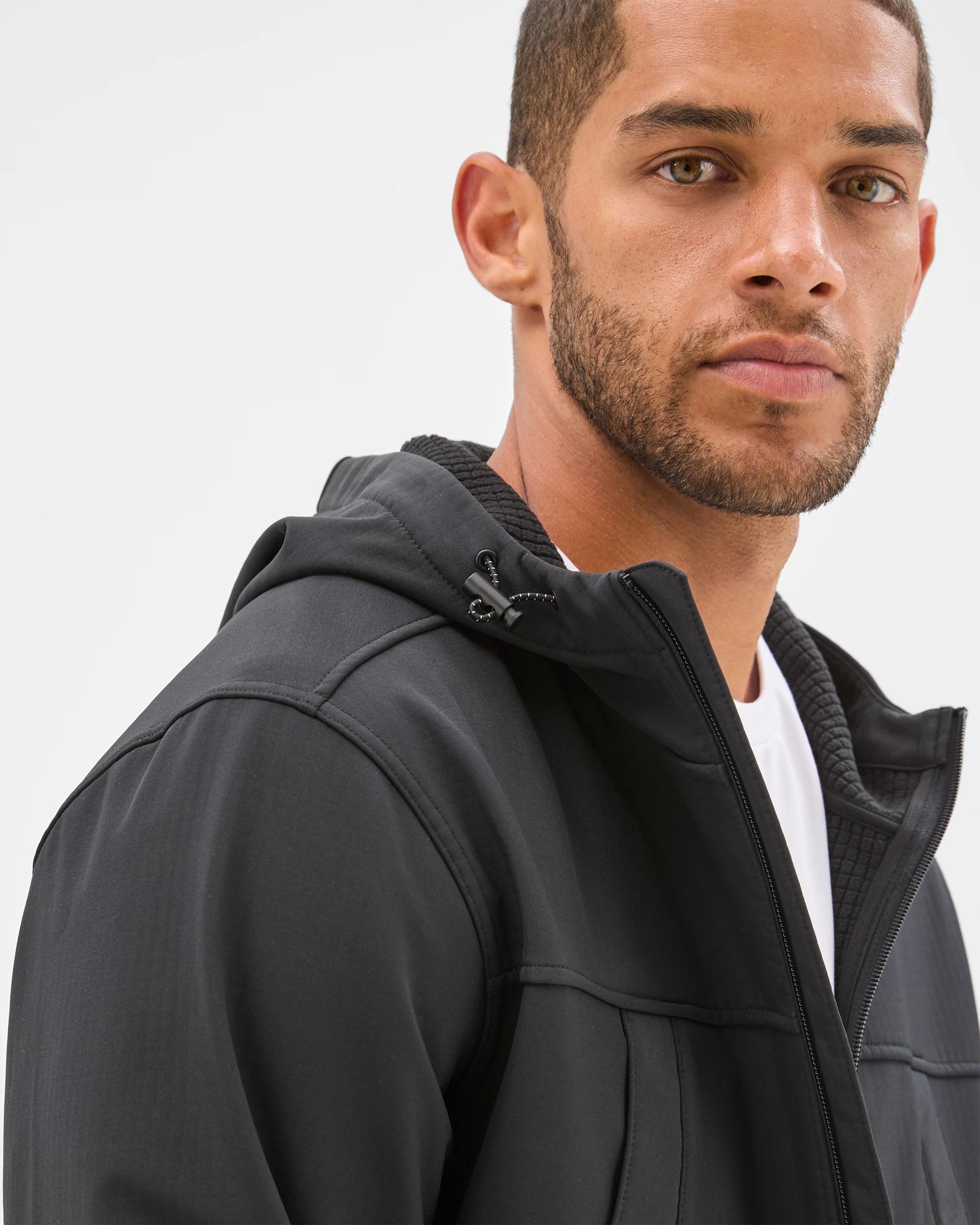 6 Target Active Hooded Hiking Jacket BLACK, 6 of 7