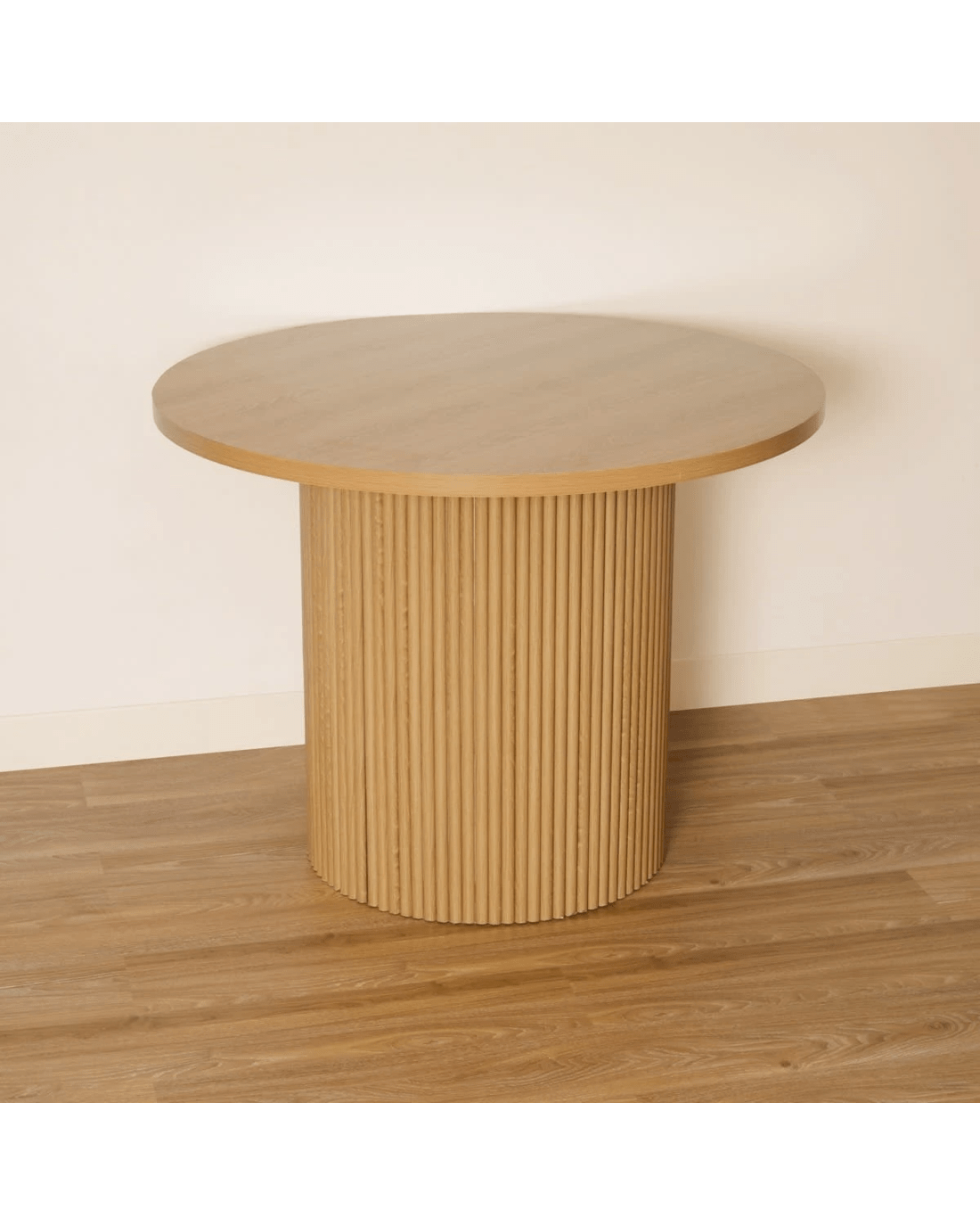 2 Ribbed Dining Table, 2 of 4