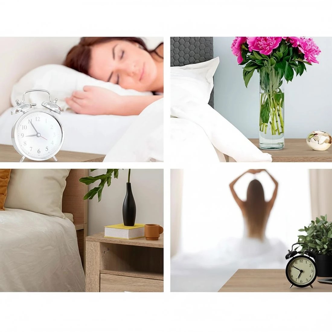 5 Artiss 2X Bedside Table 2 Drawers with Shelf - TARA Oak - Natural, 5 of 6