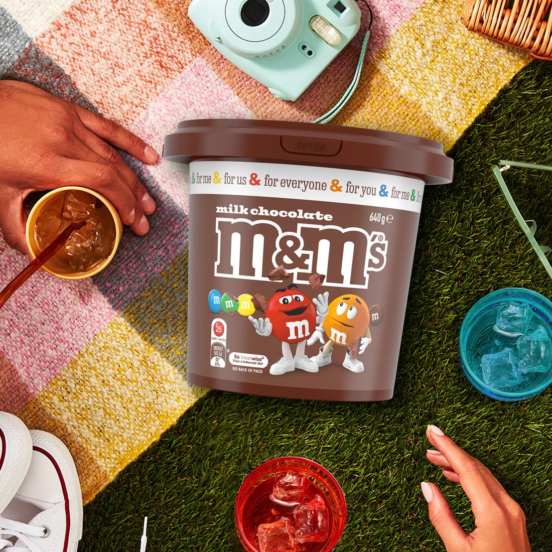 4 M&M's Party Bucket 640g, 4 of 6