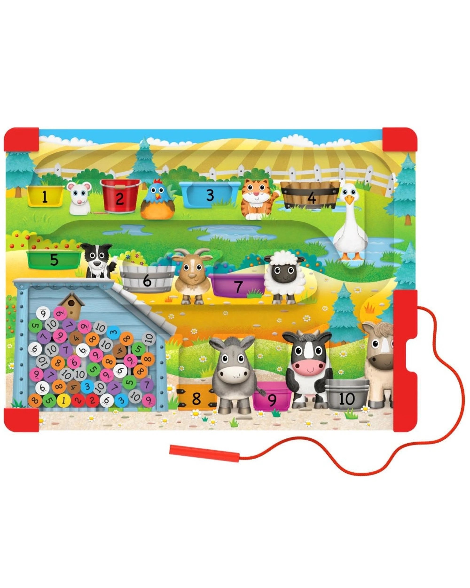 2 Sort and Learn Magnetic Puzzle Counting, 2 of 5