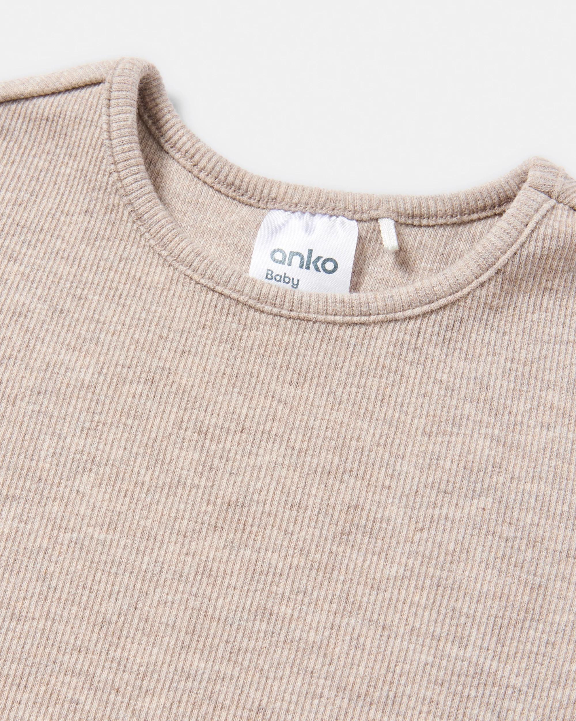 7 3 Pack Australian Cotton Short Sleeve Ribbed T-shirt Pink Lbug, 7 of 8