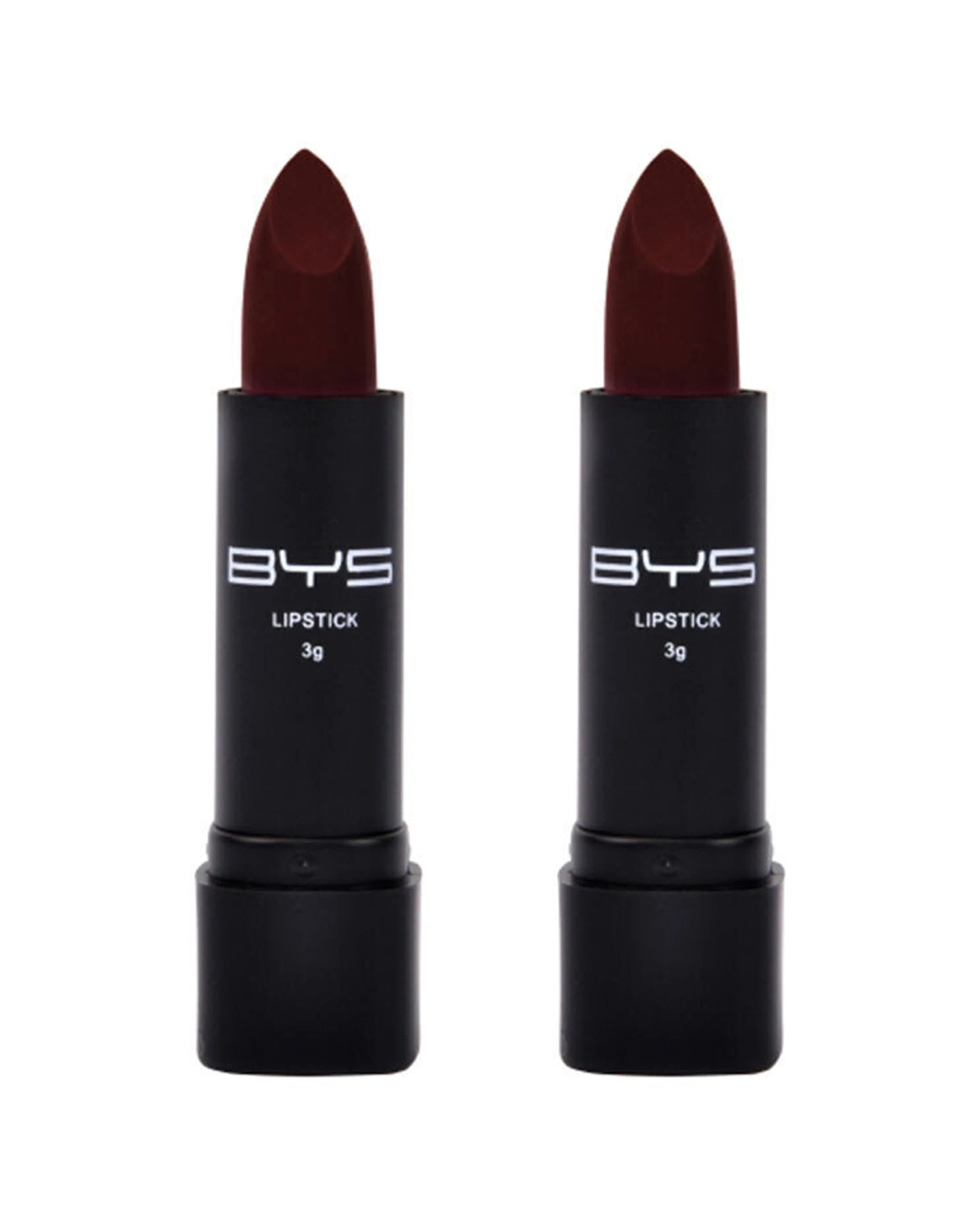 1 BYS 2PK Lipstick Berry Dark Silky Smooth Moisturising Formula - Red, 1 of 1