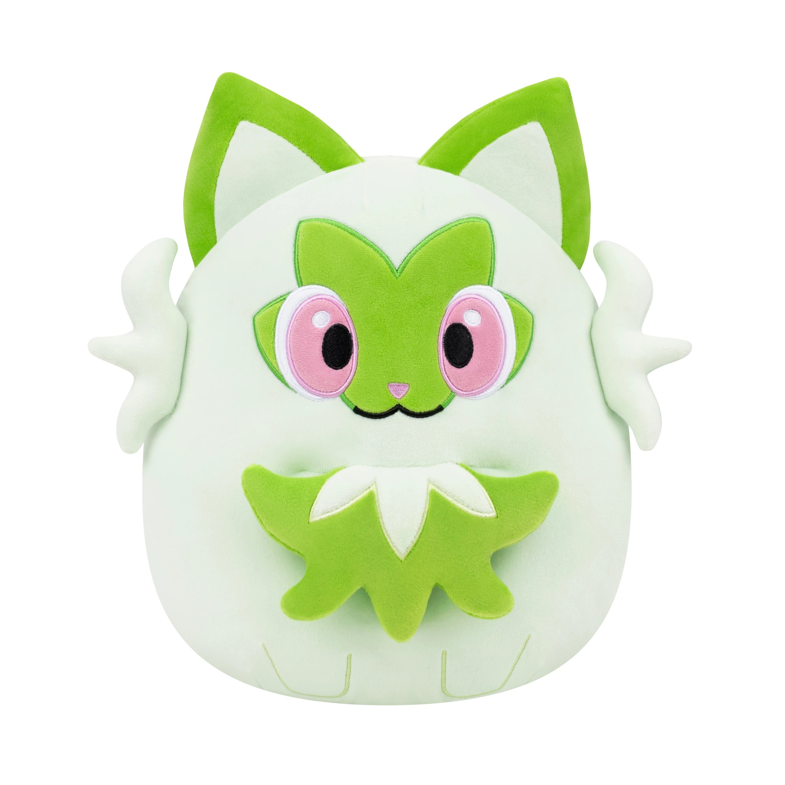 2 25cm Squishmallows Pokemon Sprigatito Plush Toy, 2 of 5