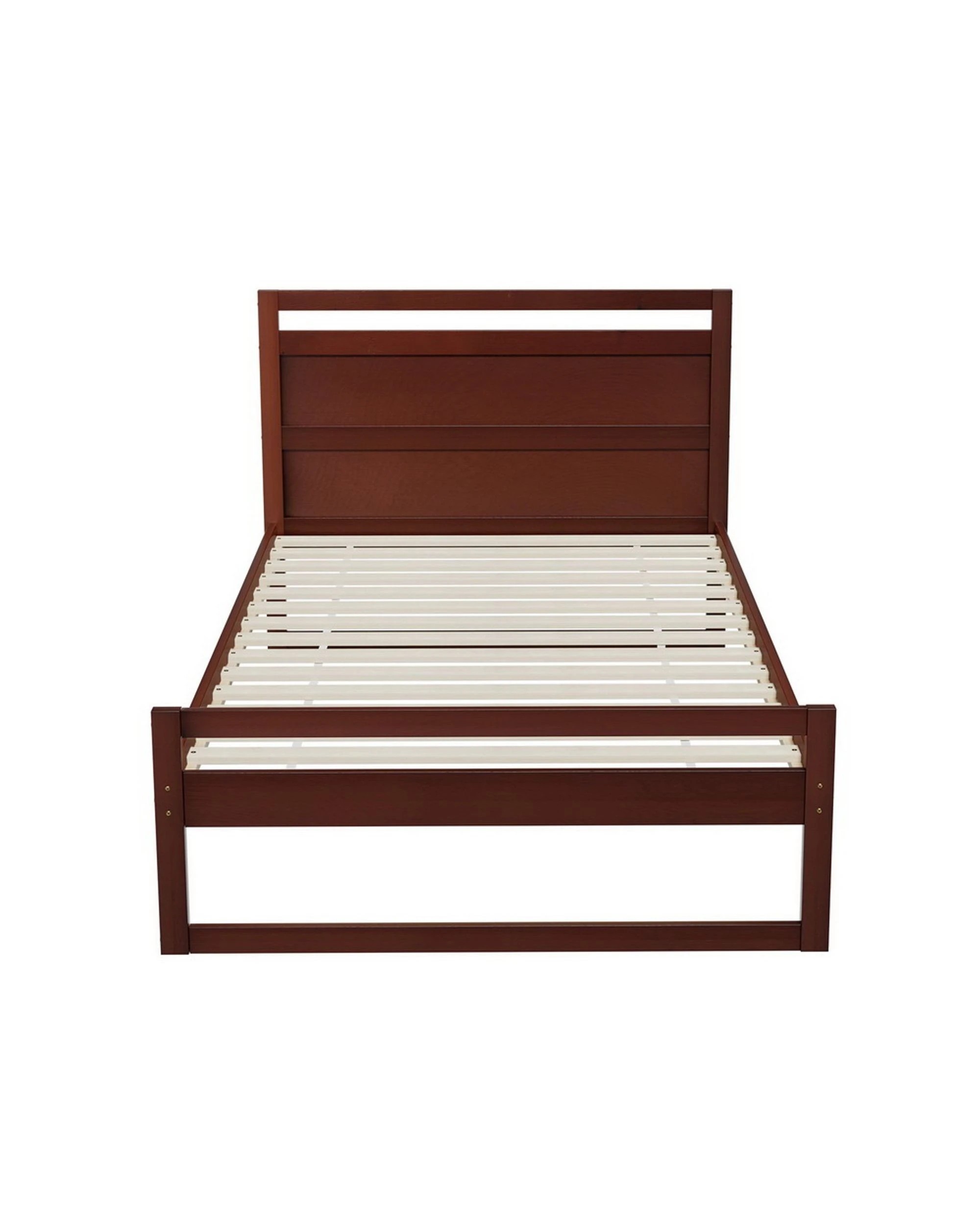 2 Artiss Bed Frame King Single Size Wooden
 - Brown, 2 of 3