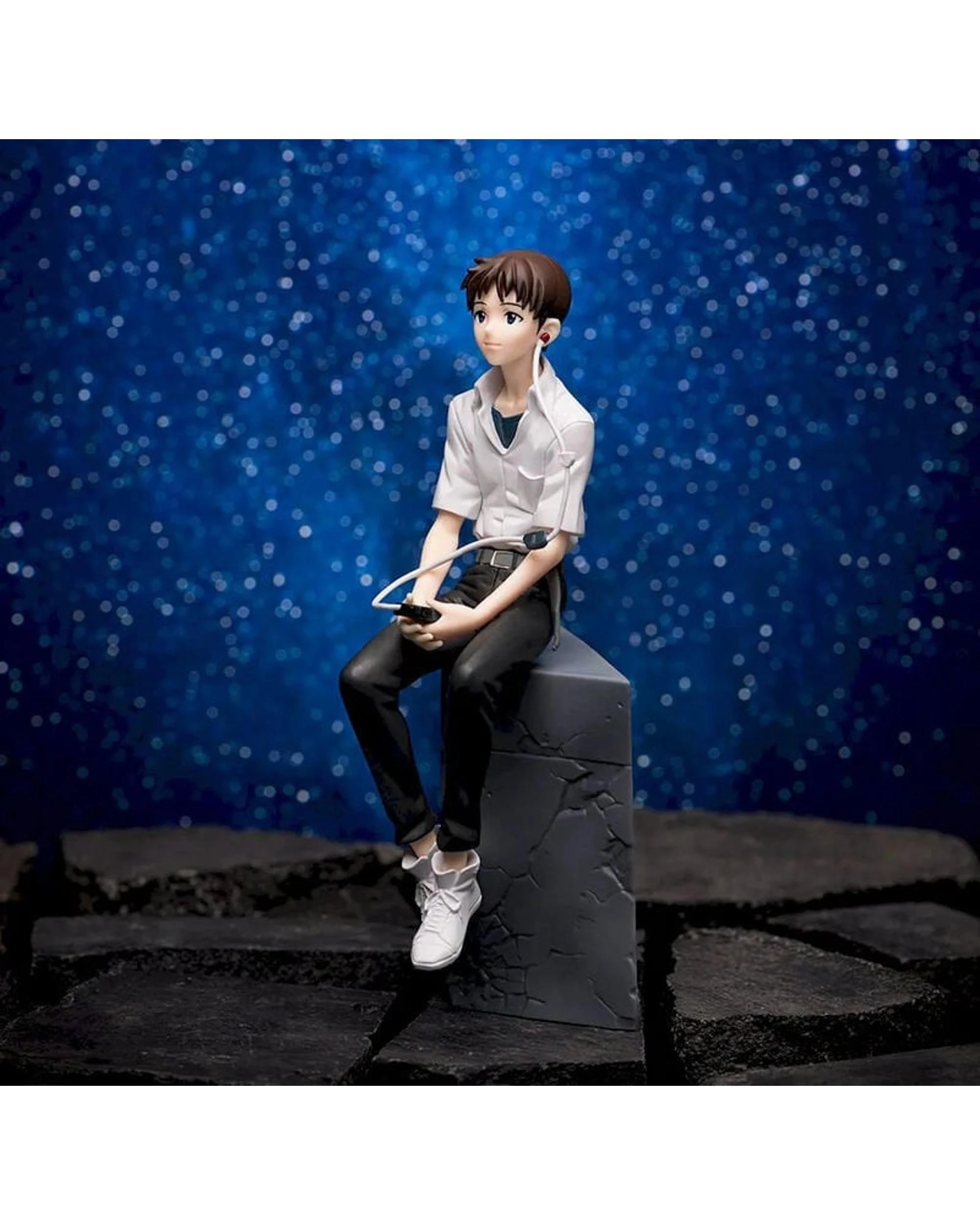 2 SEGA Rebuild of Evangelion Vignetteum New Theatrical Edition Shinji and Kaworu Shinji Version Figure, 2 of 4