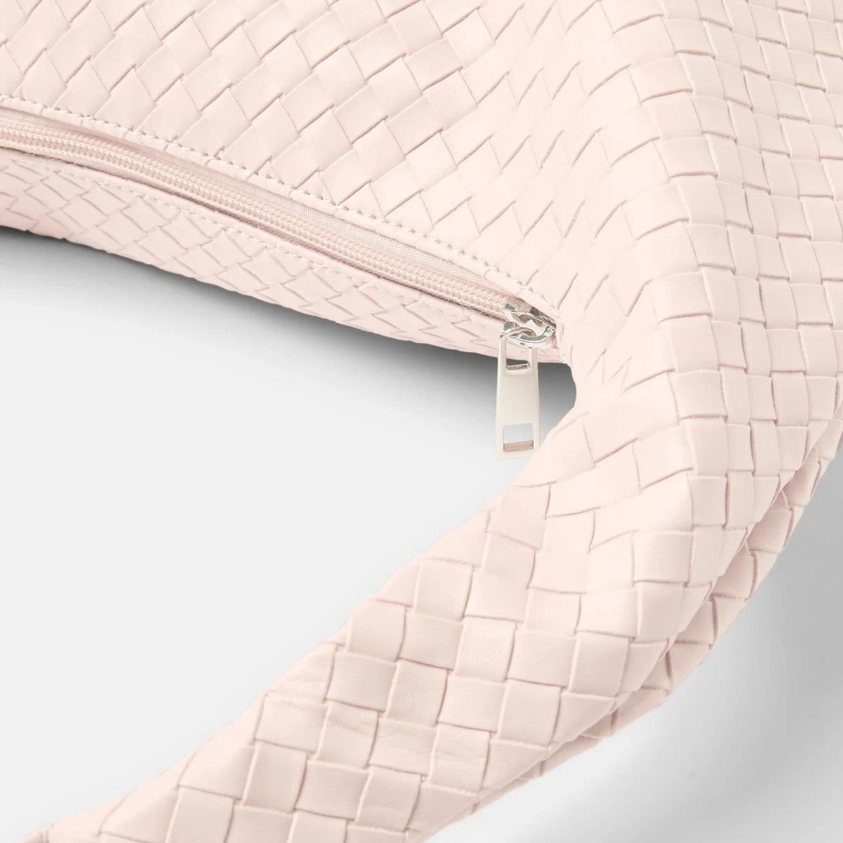 3 Weave Shoulder Bag LILY PINK, 3 of 4