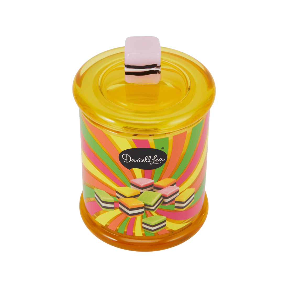 4 Darrell Lea Liquorice All Sorts Scented Soy Wax Candle, 4 of 6