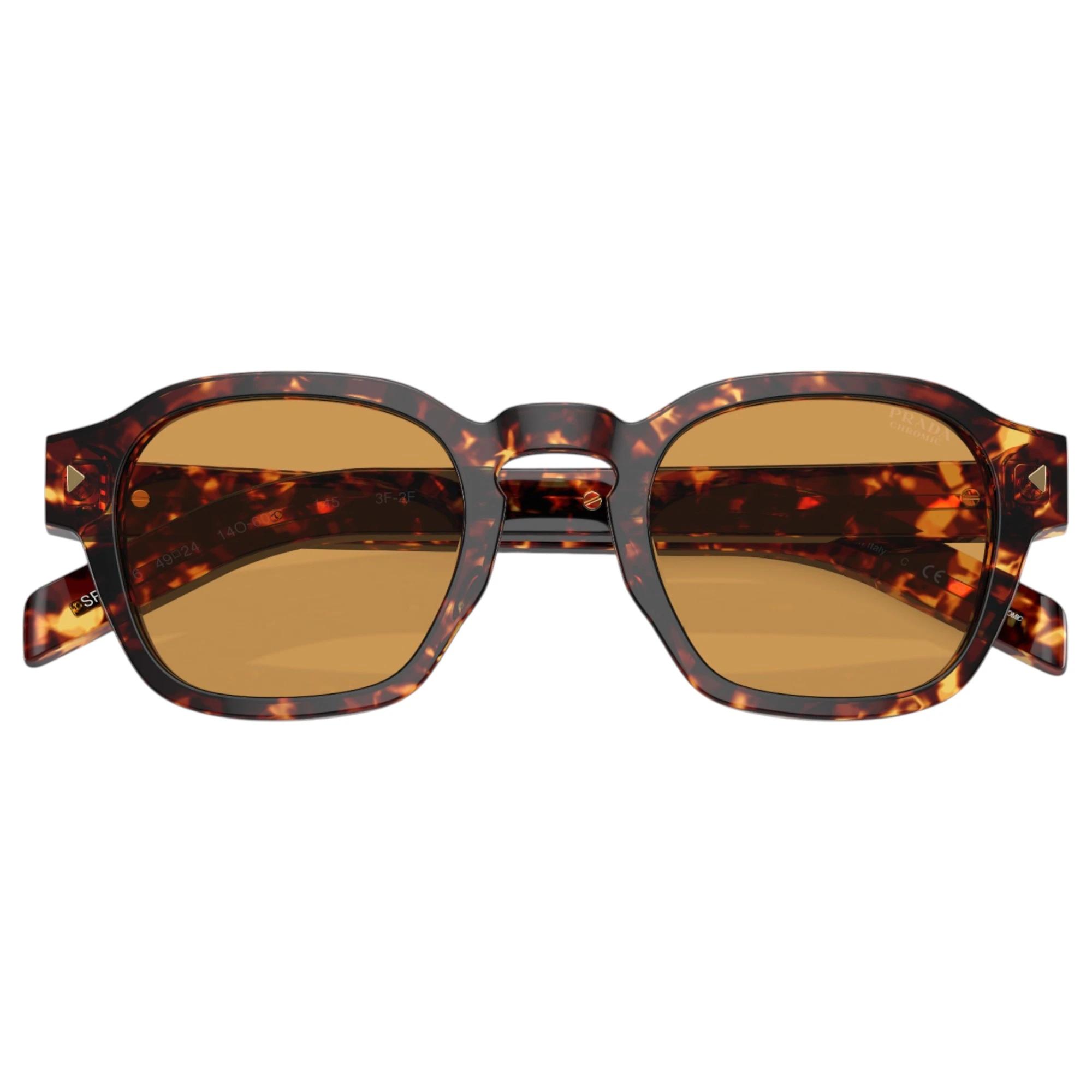 3 Prada Mens Sunglasses PRA16S Magma Tortoise/ Light Brown Sunnies MAGMA TORTOISE/LIGHT BROWN, 3 of 5