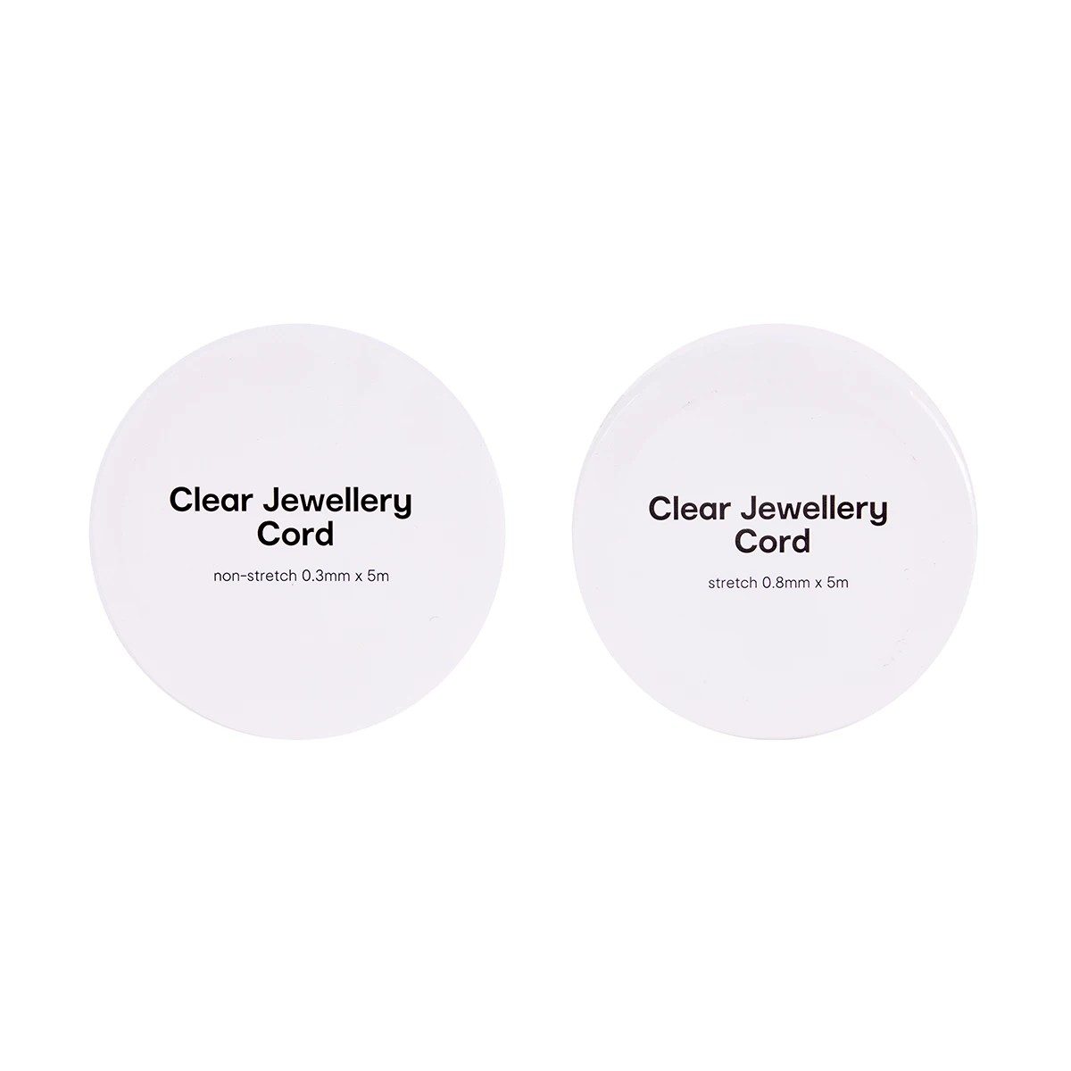 2 2 Pack Clear Jewellery Cord, 2 of 6
