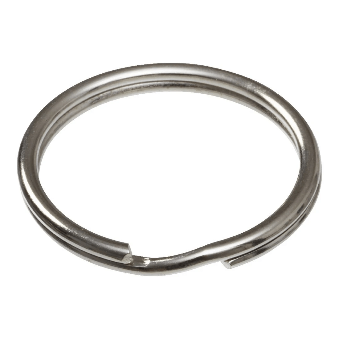 J.Burrows Split Key Rings 30mm Silver 10 Pack - Kmart