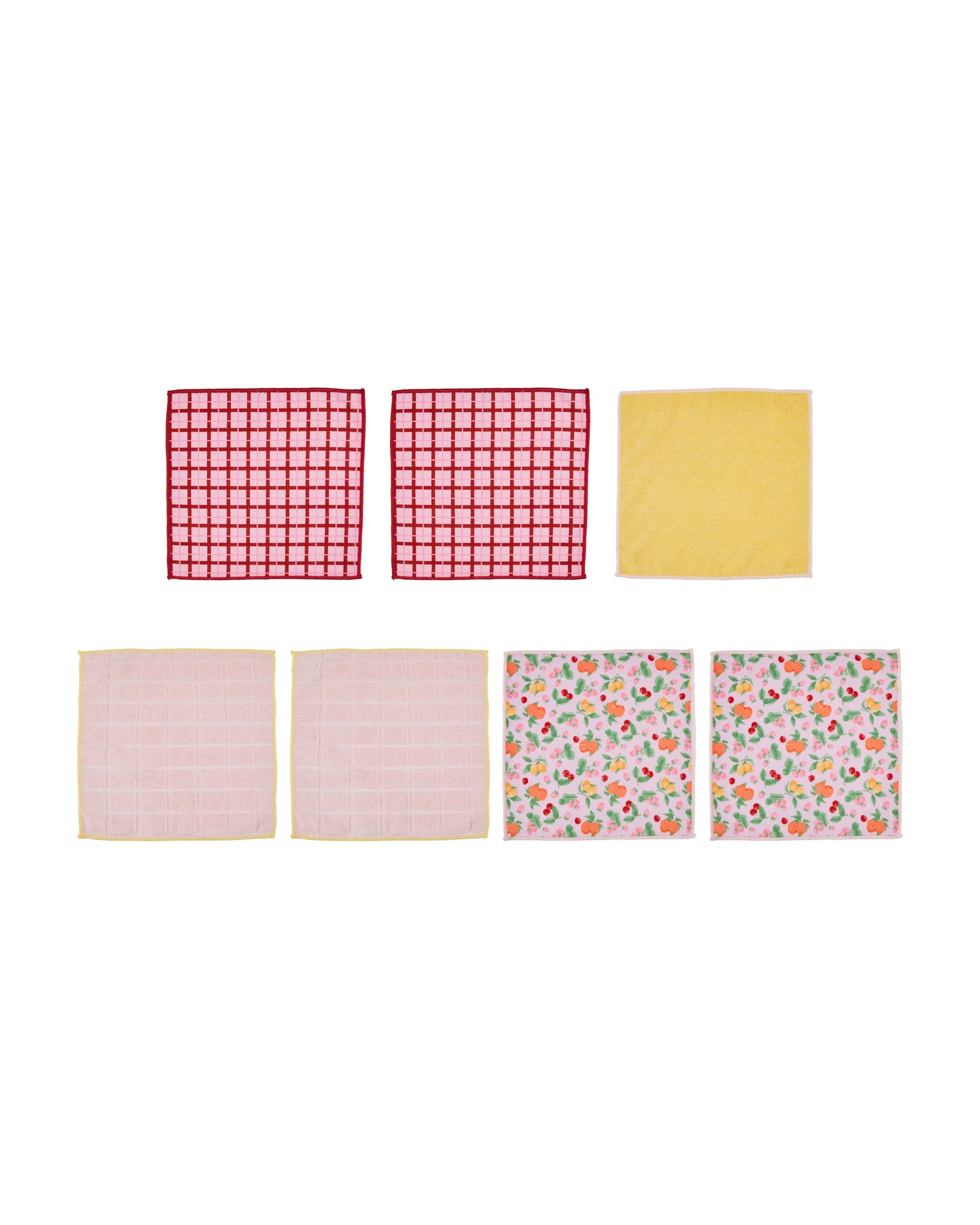 3 12 Piece Cloth Set - Fruit, 3 of 6