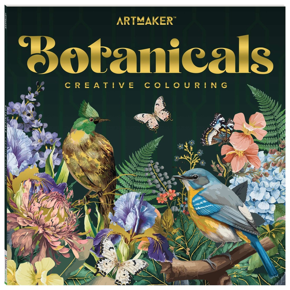1 Art Maker Botanicals Creative Colouring - Book, 1 of 5