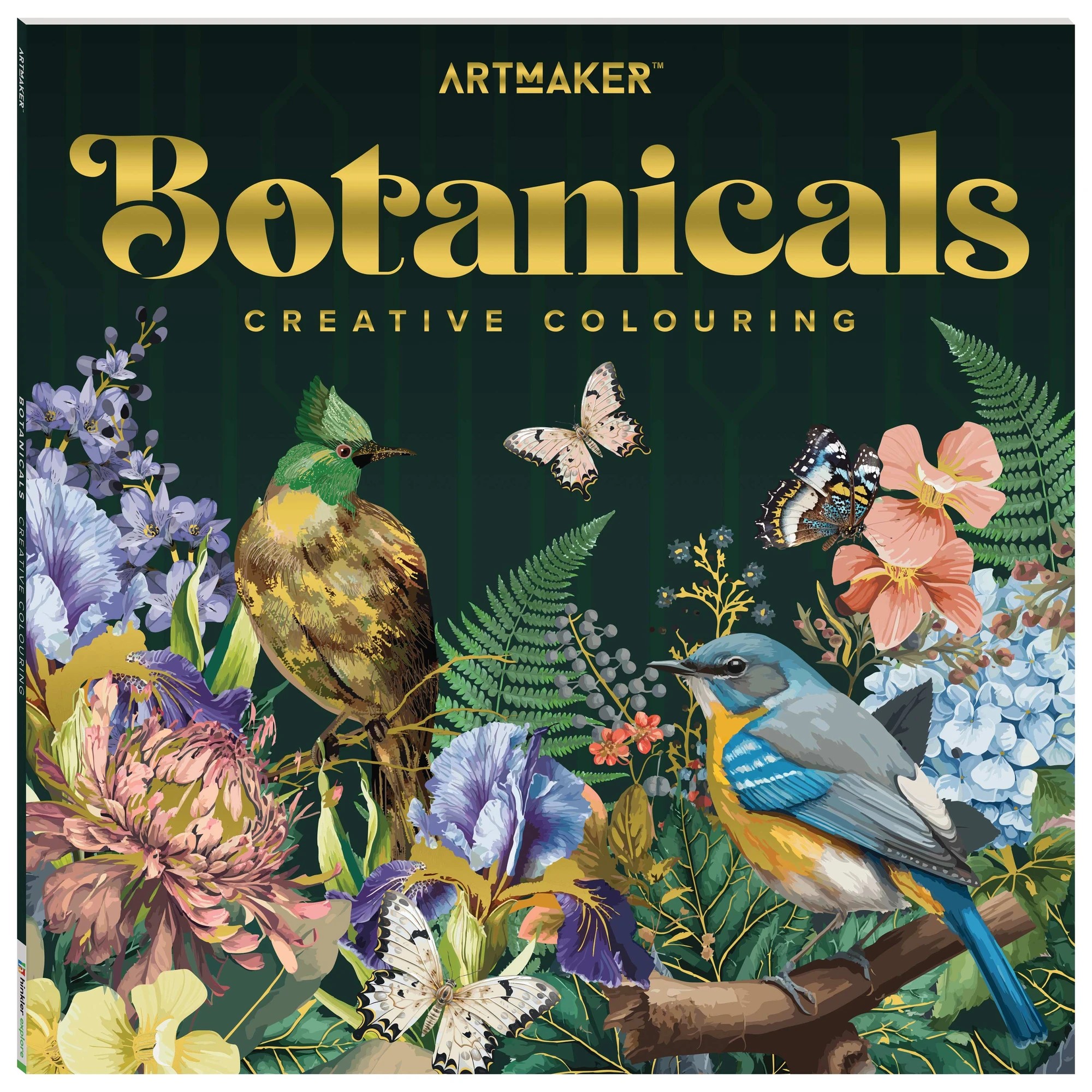 1 Art Maker Botanicals Creative Colouring - Book, 1 of 5